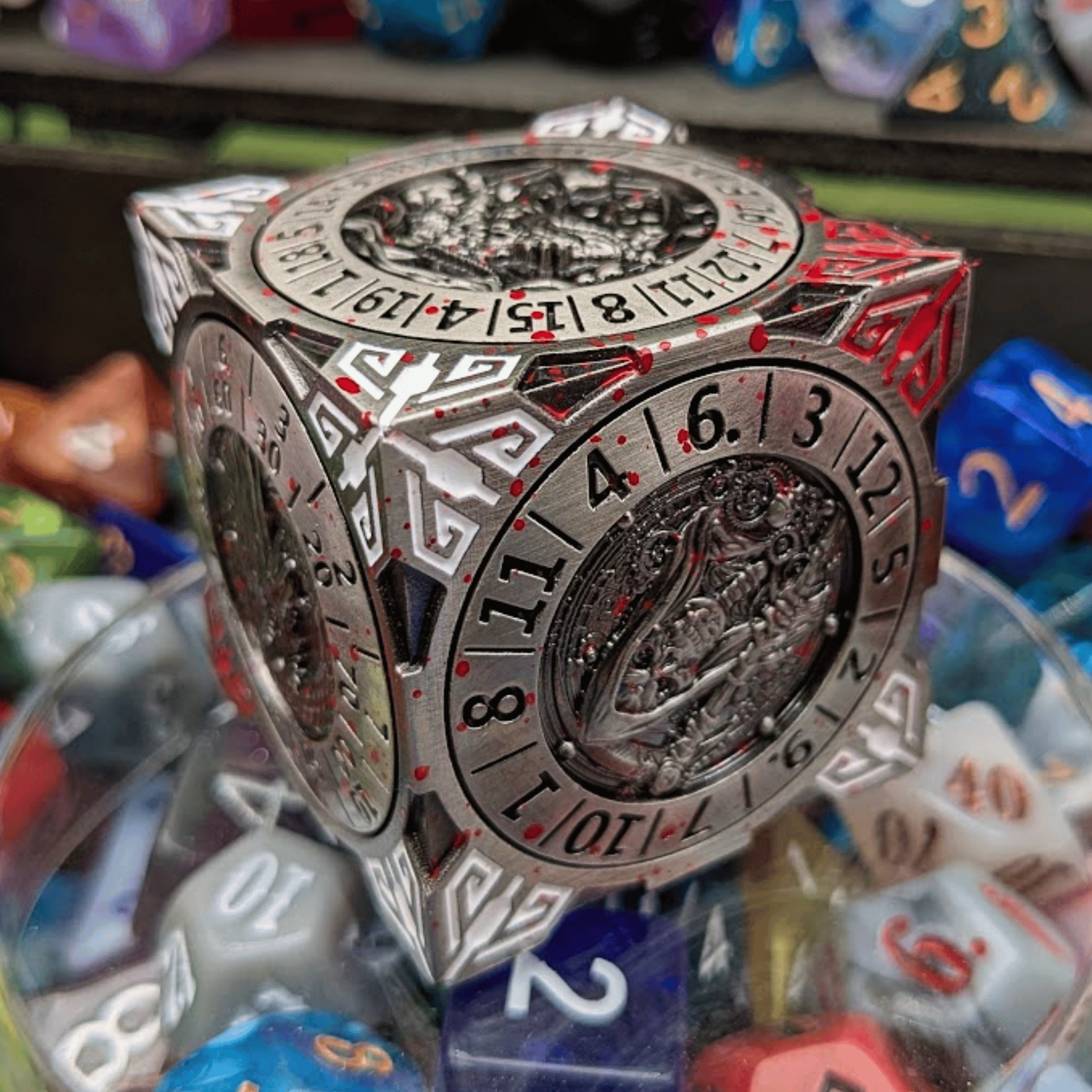 Eldercube Dice Fidget Cube