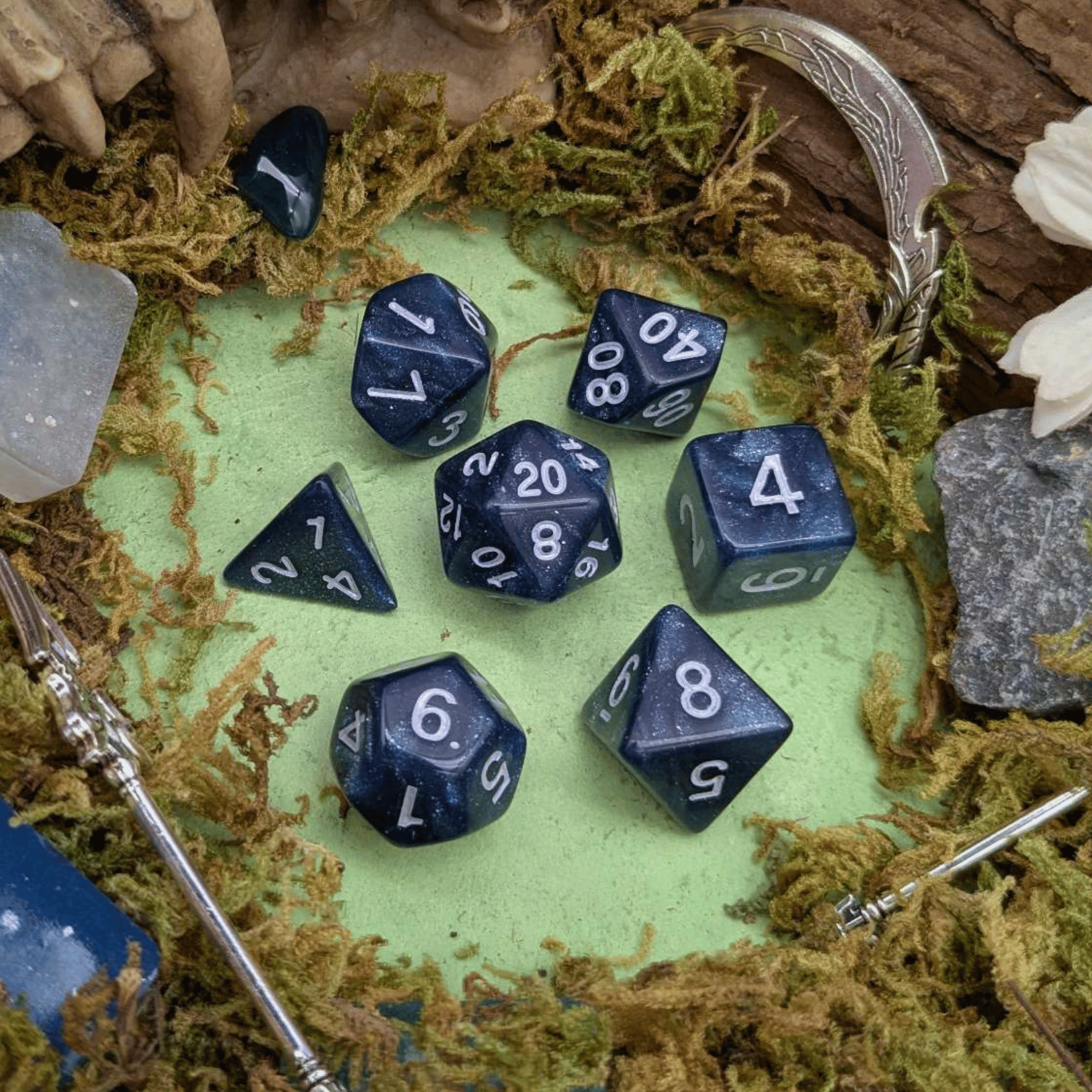 Abyss Shimmer Dice Set