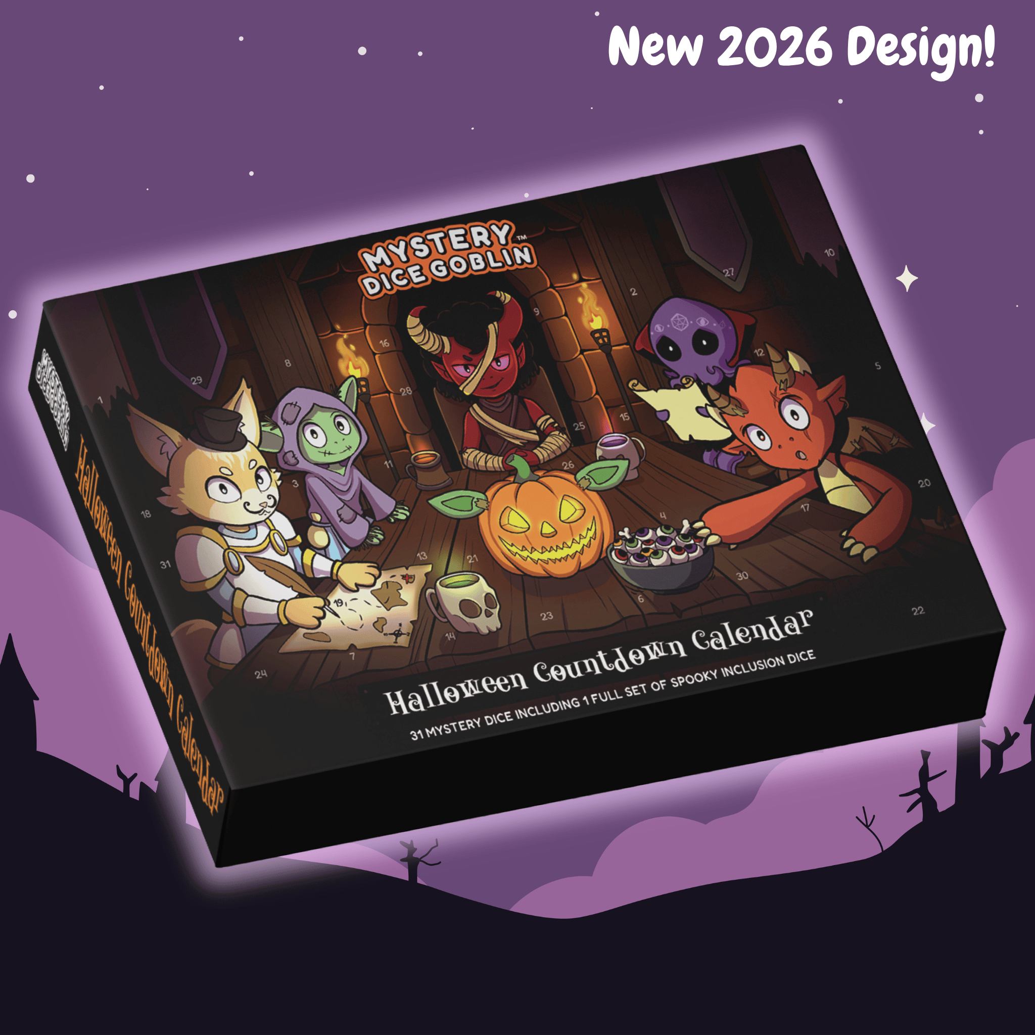 Halloween Dice Advent Calendar