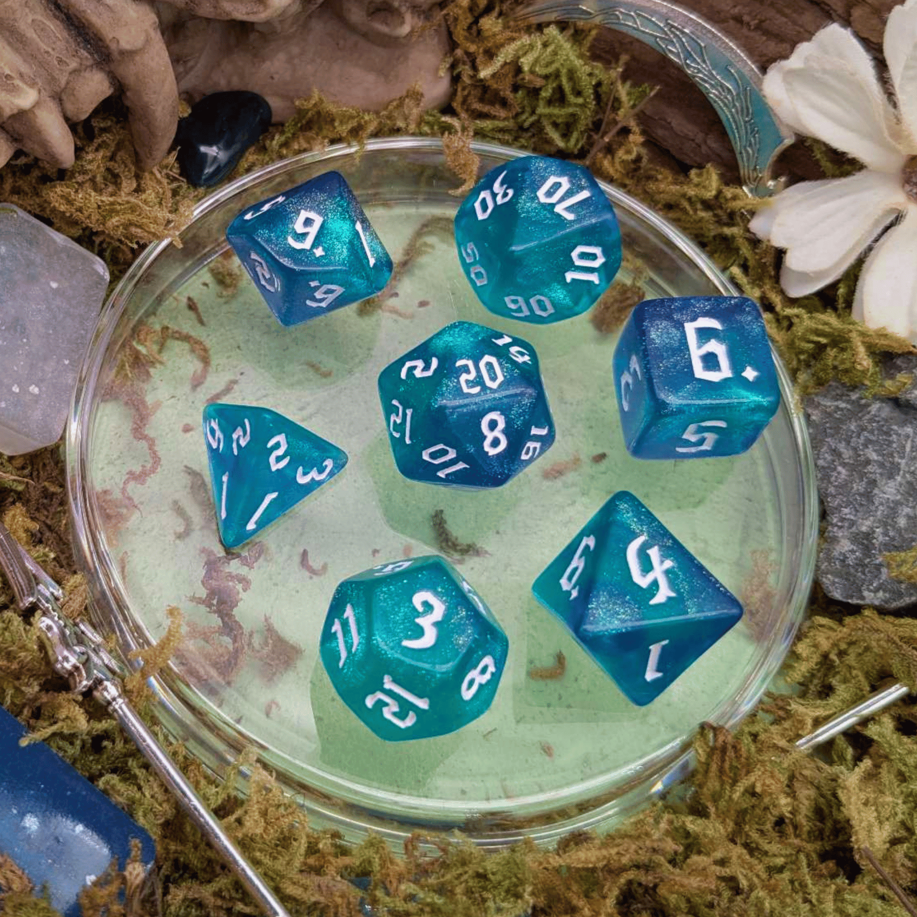Ocean Fog Dice Set