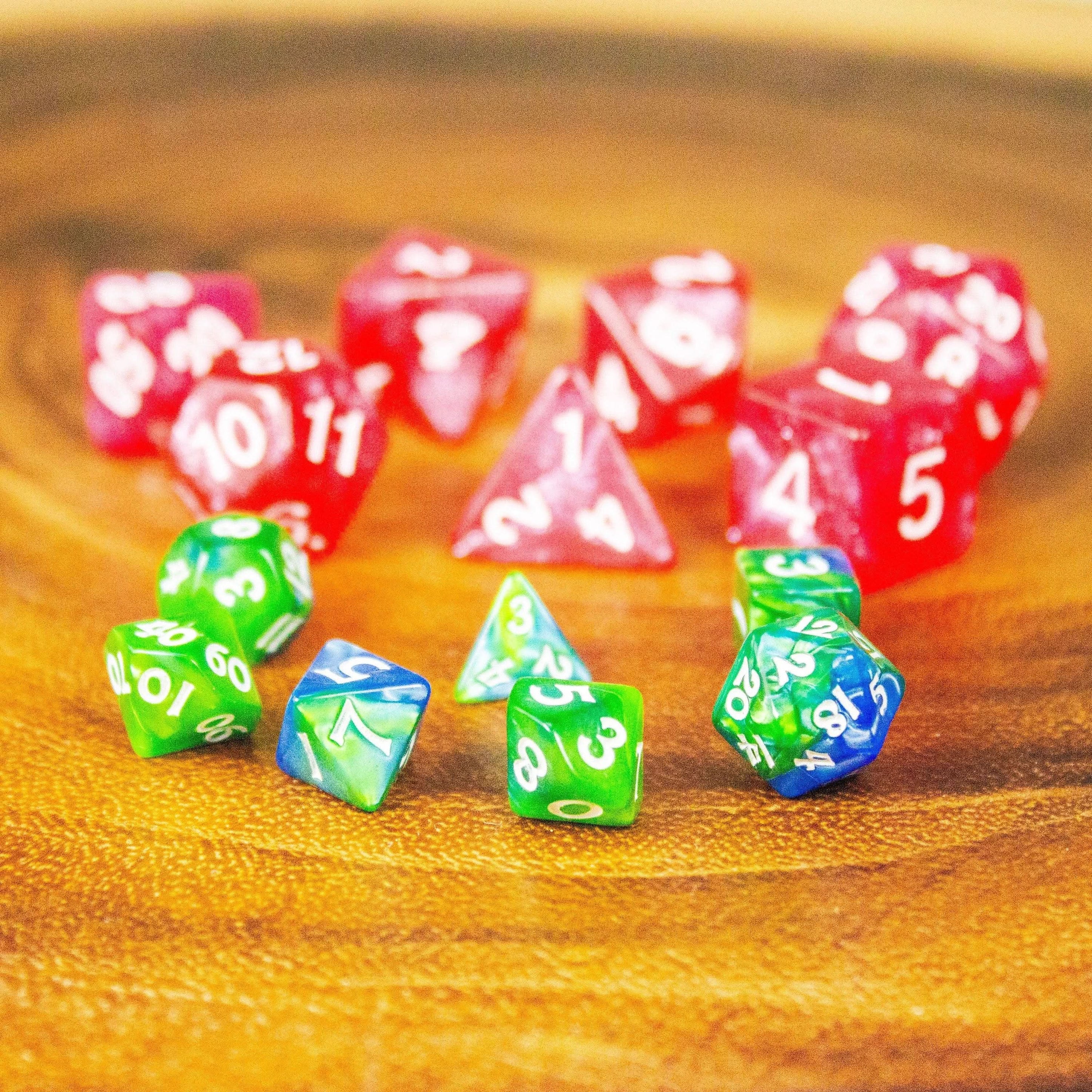 Mystery Mini Dice! Full Set of RPG TTRPG Dice Miniature Dice - MysteryDiceGoblins