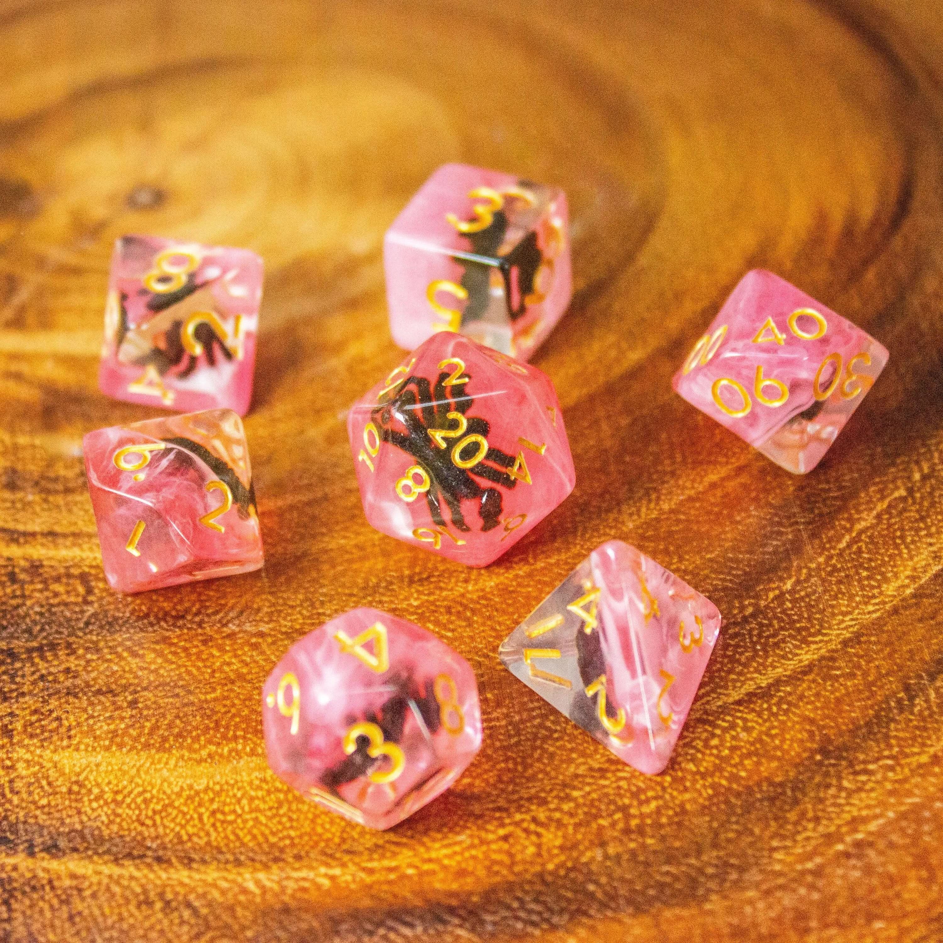 Spiders Dice Set