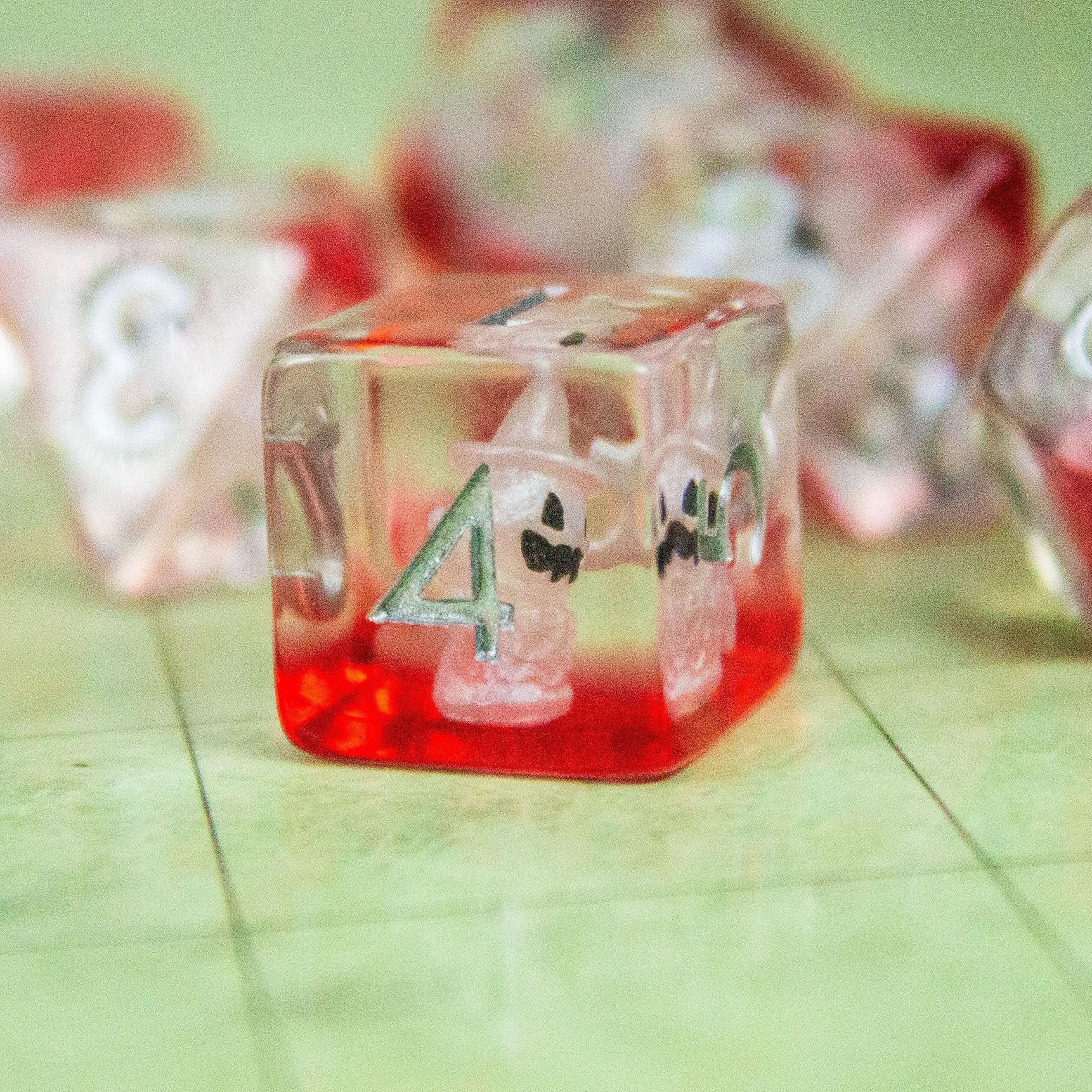 Ghost Halloween Dice Set