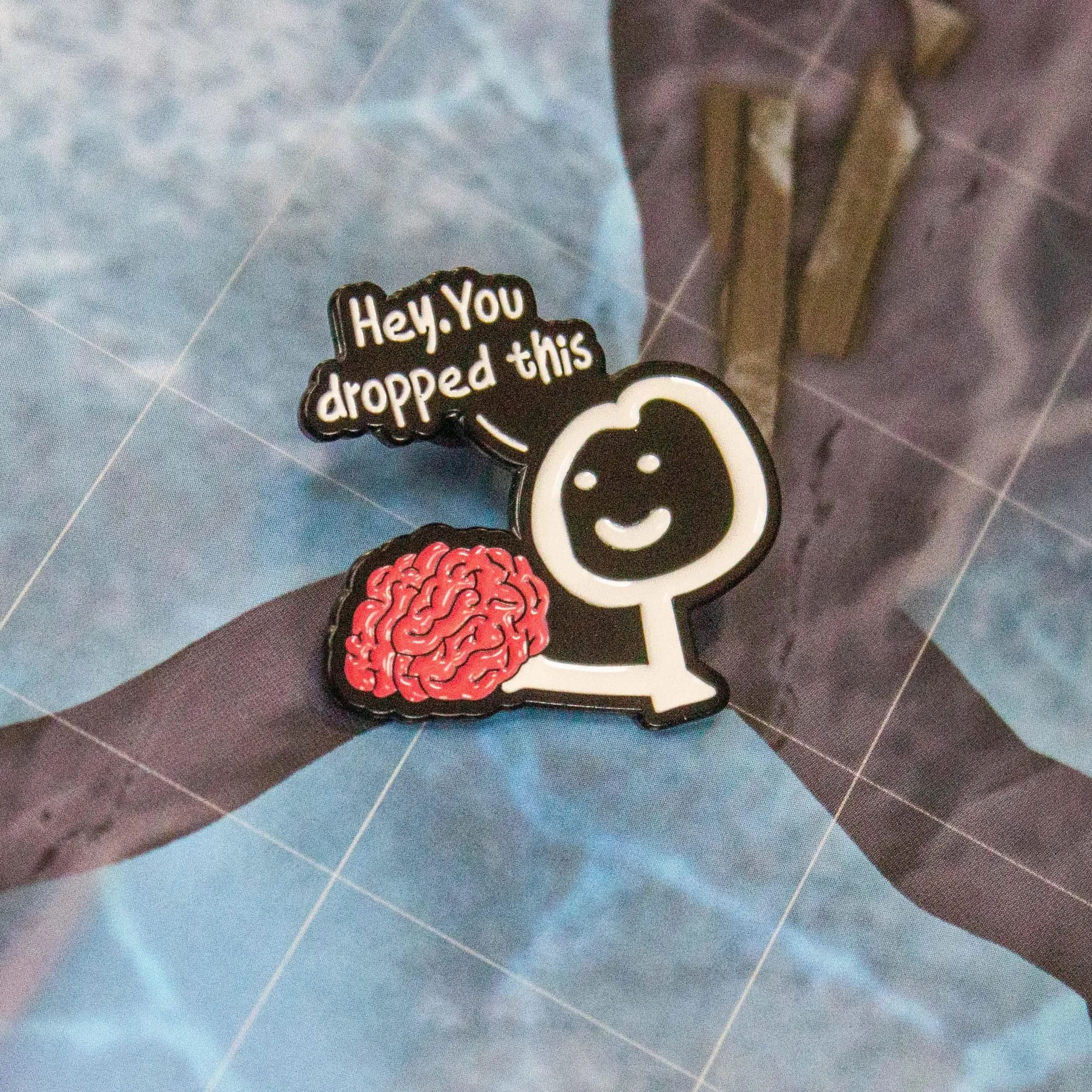 Hey, You Dropped This (brain) Pin