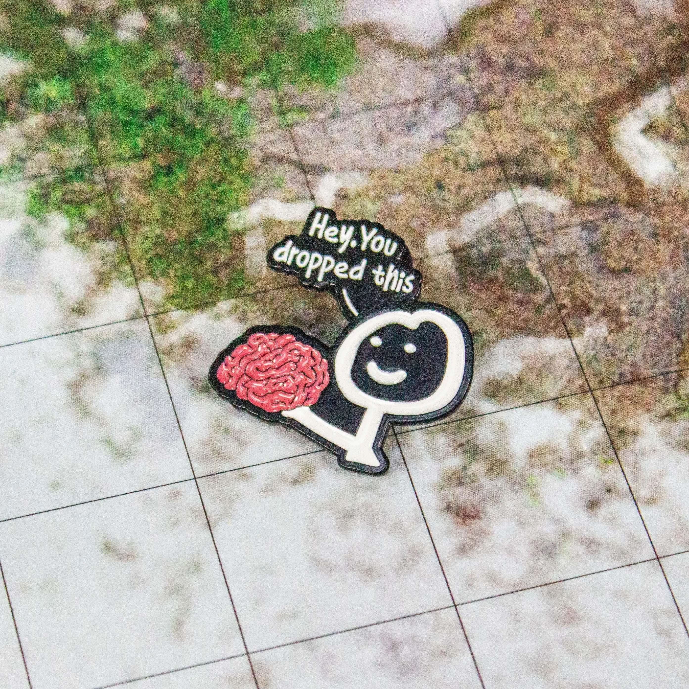 Hey, You Dropped This (brain) Pin