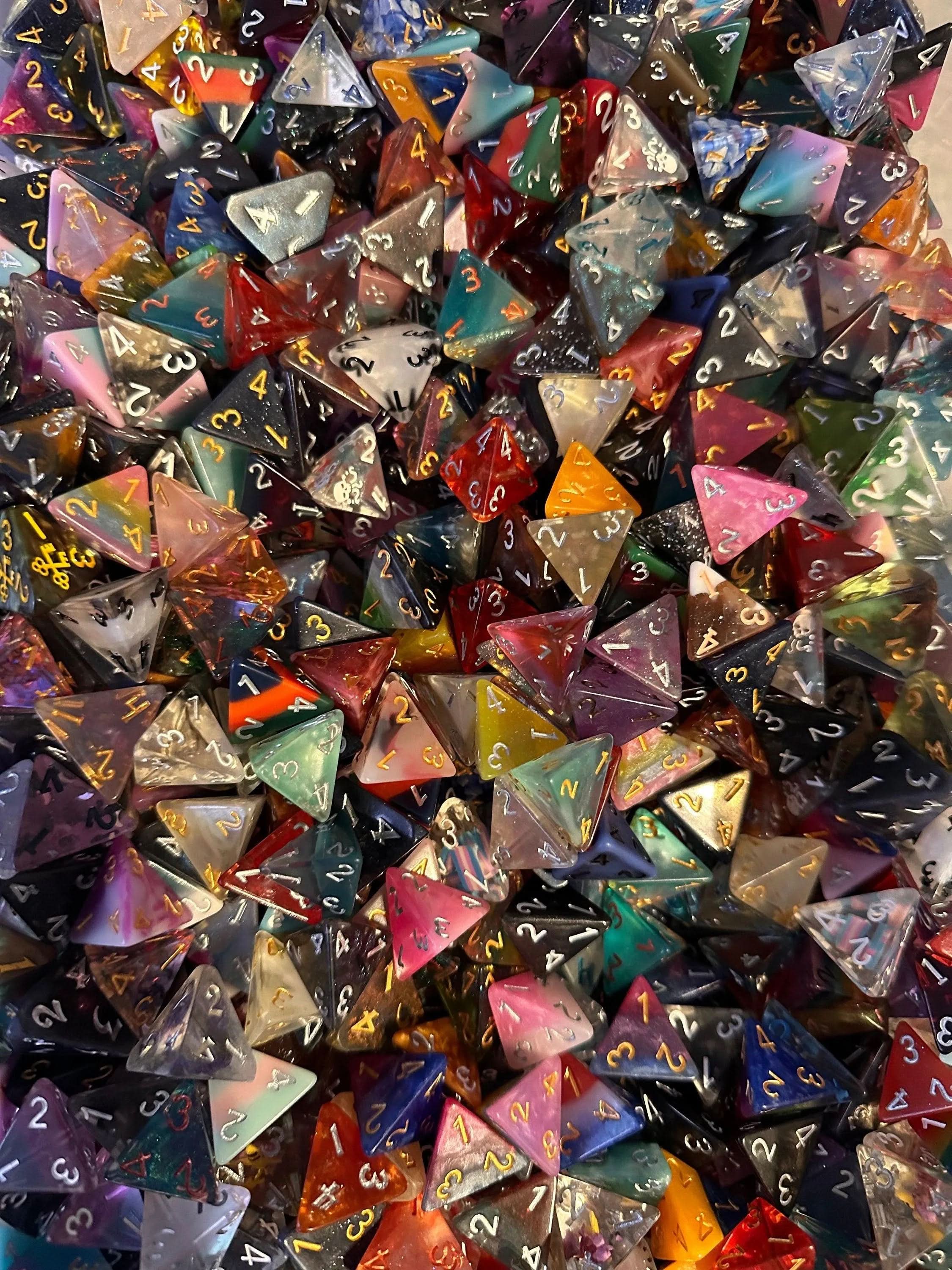 Mystery Bulk Random Dice Scoop | Mixed TTRPG Polyhedral Scoop of Dice | TTRPG Tabletop Role Playing Games | Mystery Dice Scoops - MysteryDiceGoblins