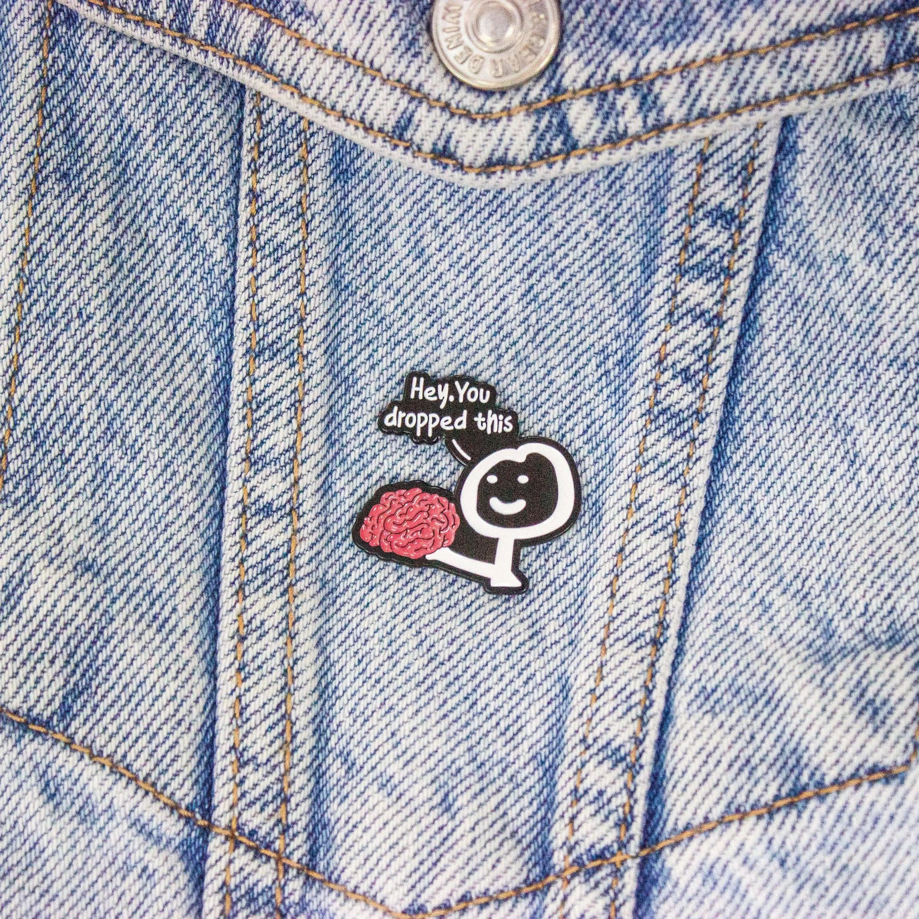Hey, You Dropped This (brain) Pin