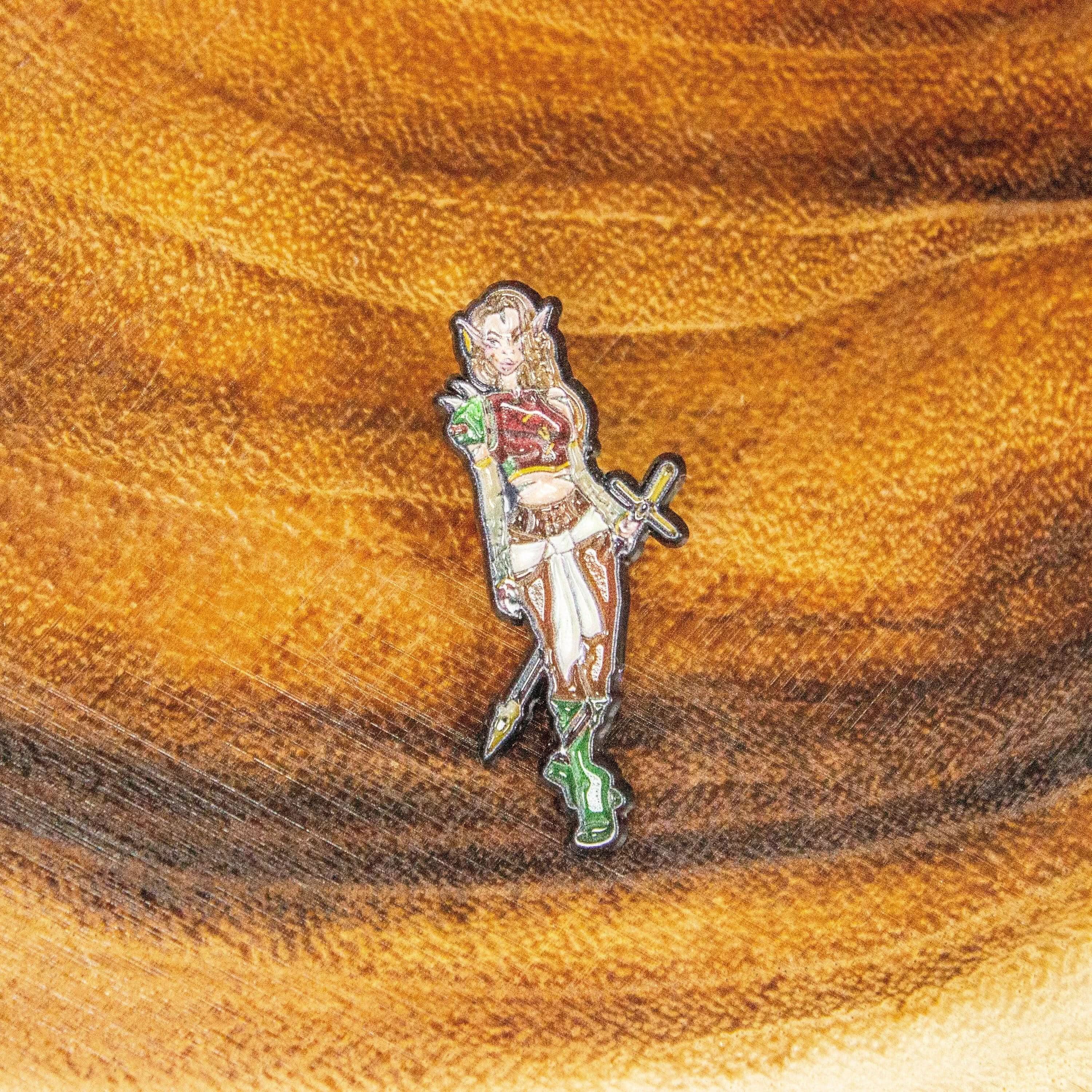 Elf Enemal Pin Warrior
