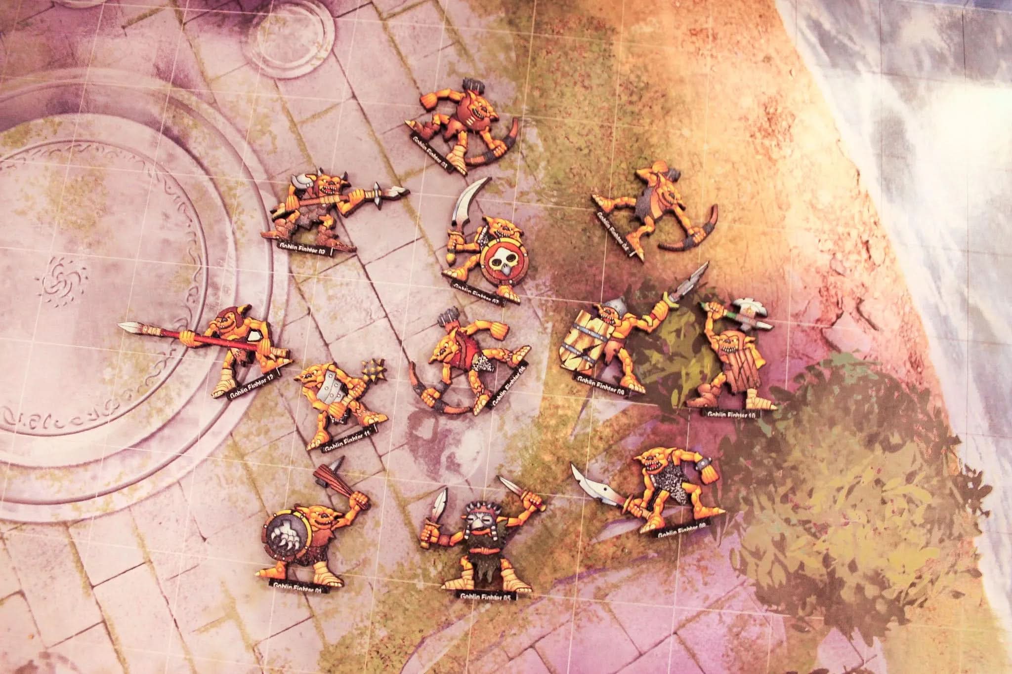 Goblin Miniatures Set | Miniatures for TTRPG , Runequest, TTRPG's | Flatpack pre-painted miniatures for role playing games. - MysteryDiceGoblins