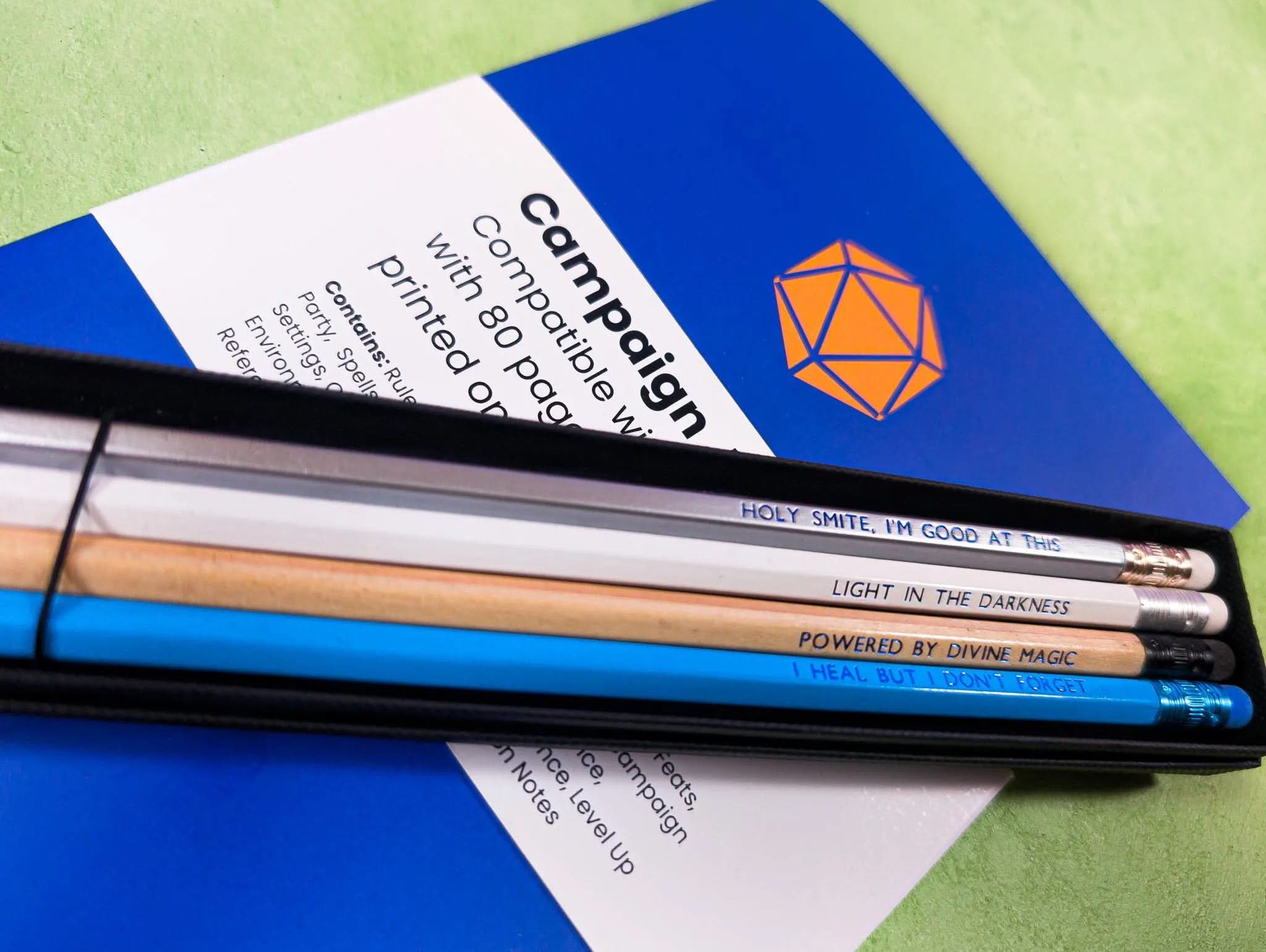 TTRPG Class Pencils | Pencils | Class Specific TTRPG Accessories | TTRPG Gifts | RPG Gifts | TTRPG Character - MysteryDiceGoblins