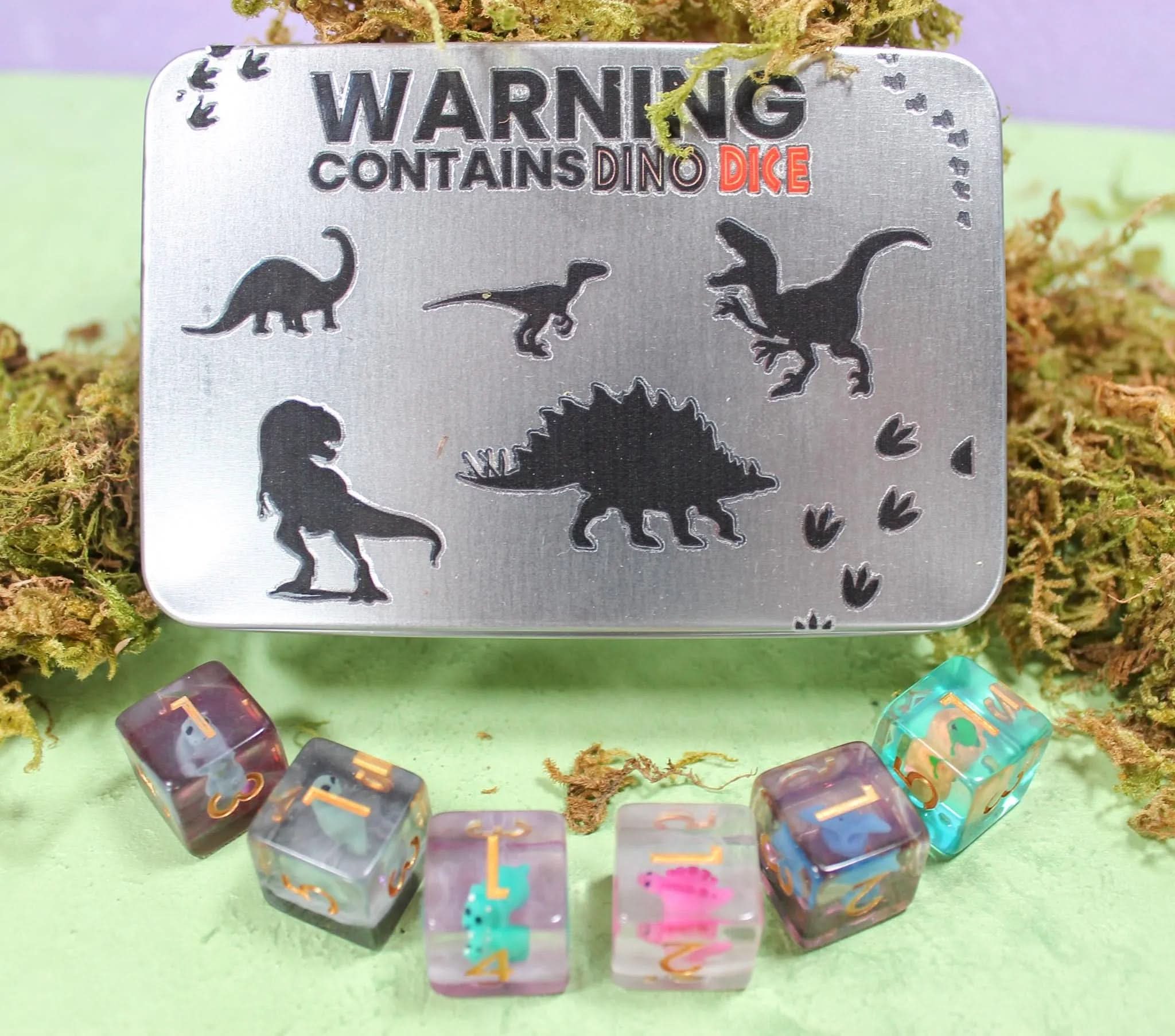 Dinosaur Dice | Mystery Dinosaur Dice