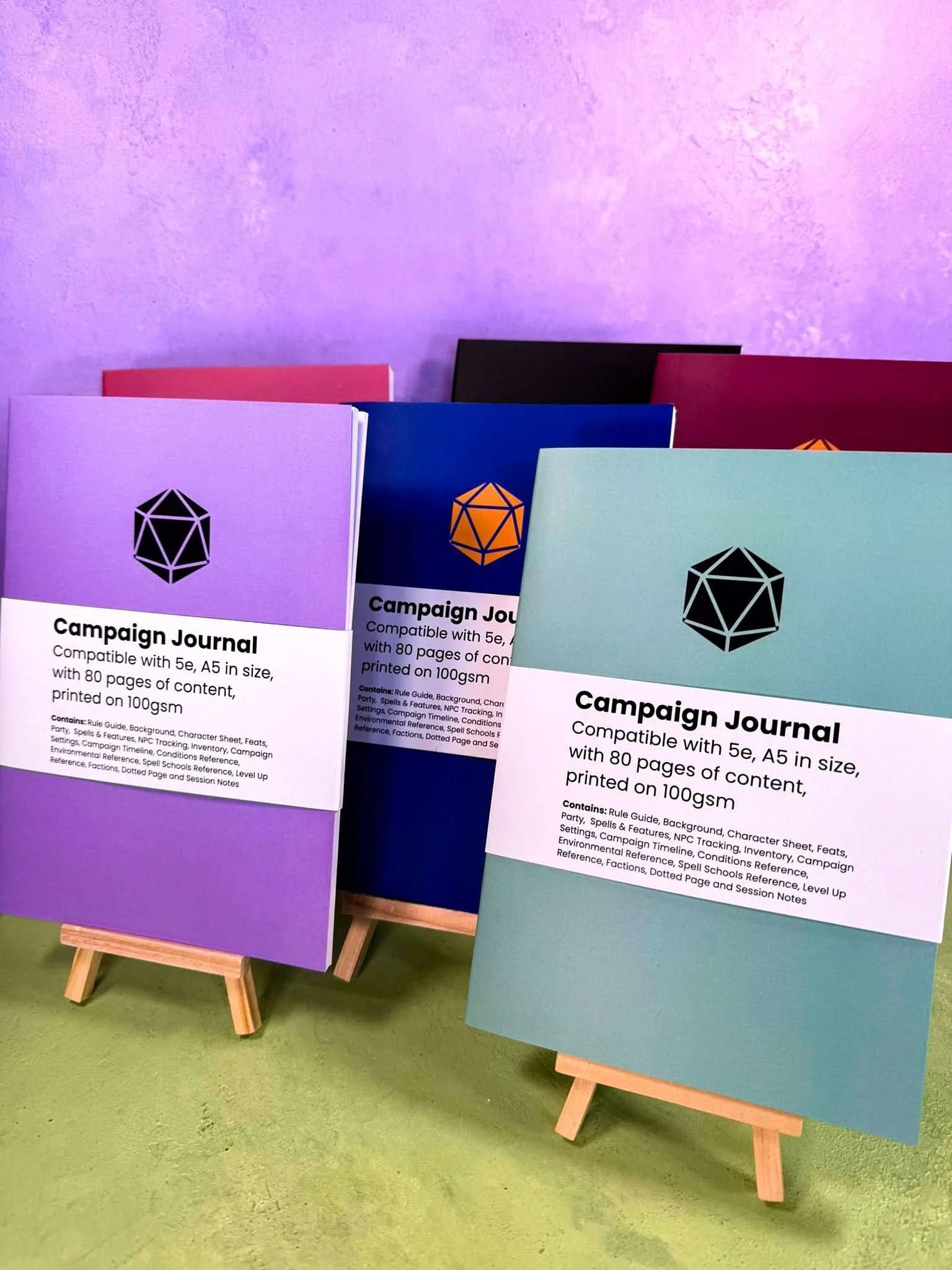 Campaign Journal | RPG Notebook for 5e