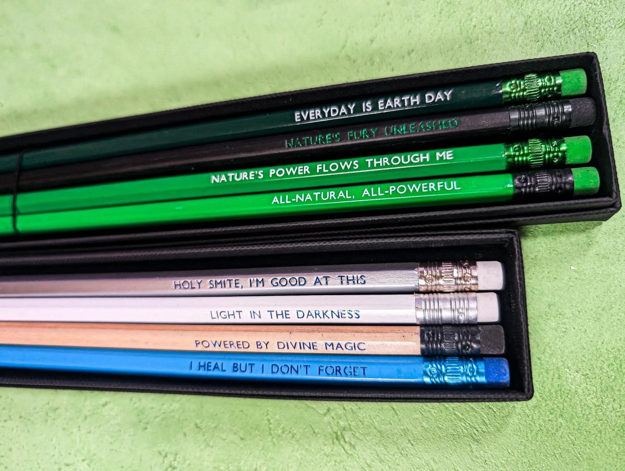 RPG Class Pencils | Class Specific Accessories