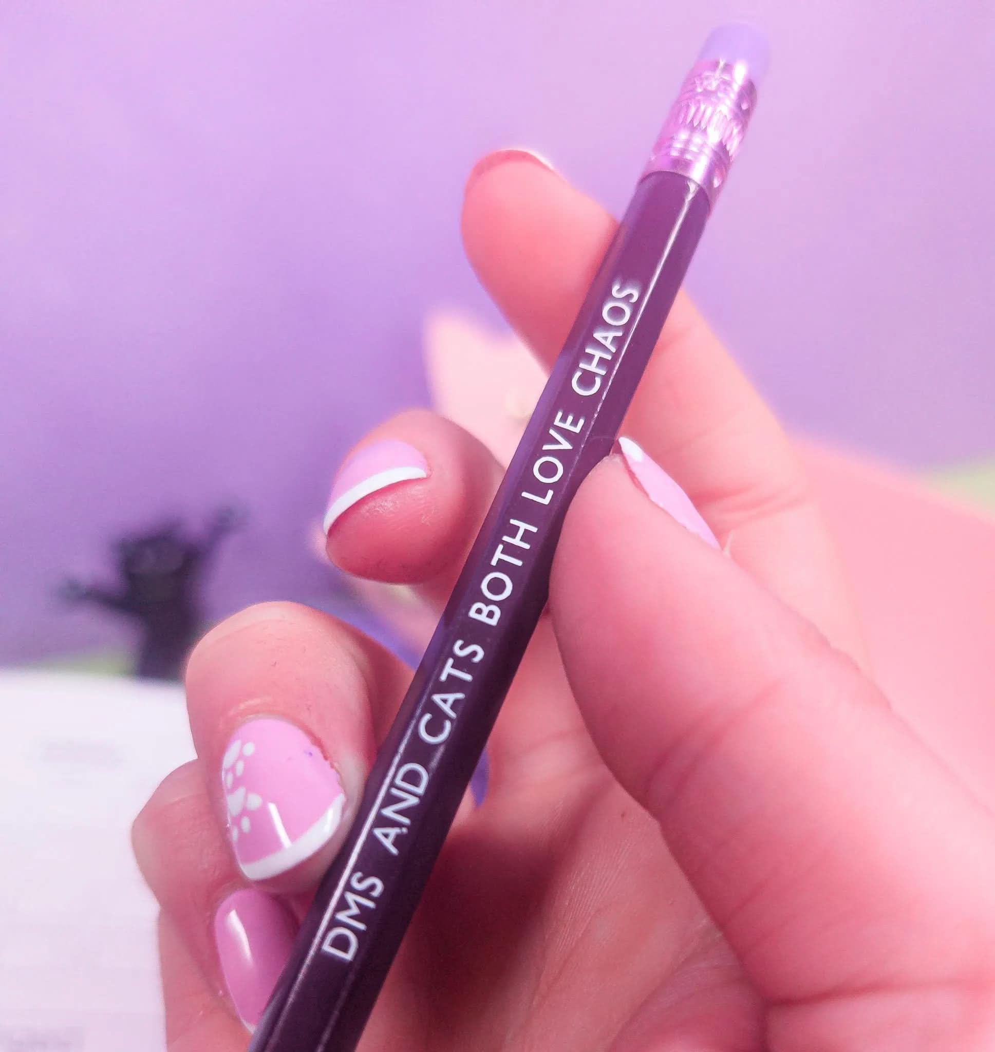 TTRPG Cat Pencils | Dungeon meowster | Perfect for Cats and Catacombs | DM gifts | TTRPG Gift | RPG Stationary | RPG Accesories - MysteryDiceGoblins