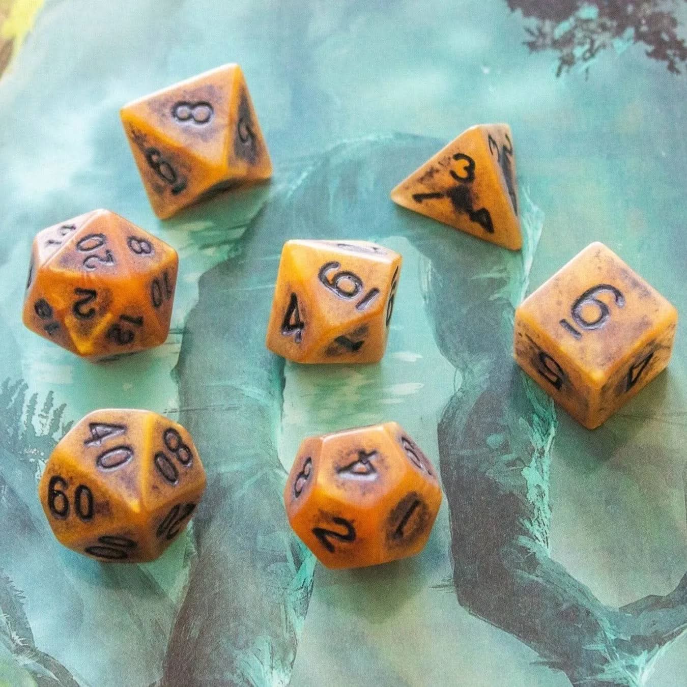 Ancient Pastel Dice Set