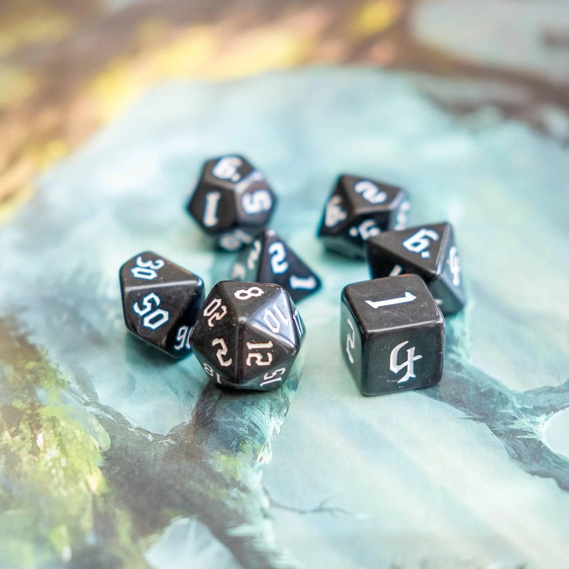 White Witch Dice Set