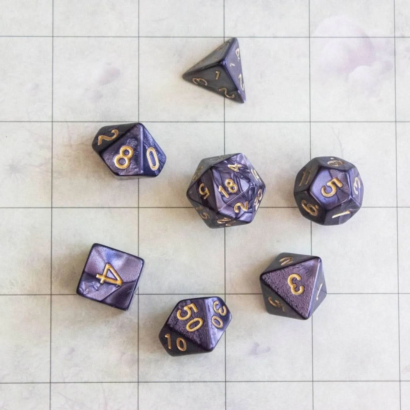 Blacksmith TTRPG Dice Set - Mystery Dice Goblin