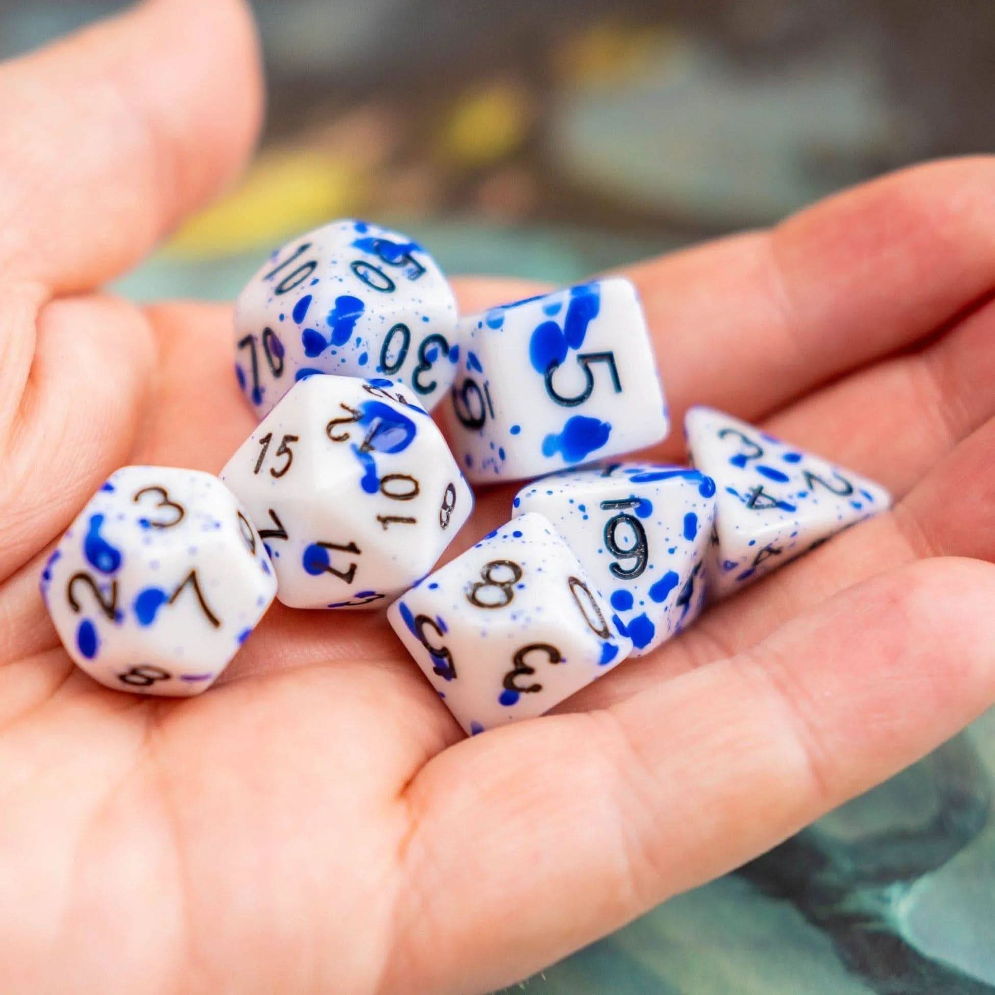Cold Blooded Murder Blue Dice - Mystery Dice Goblin