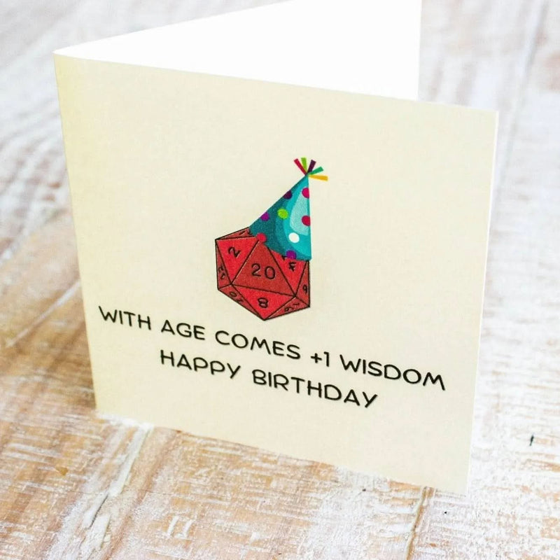 Birthday Card +1 Wisdom