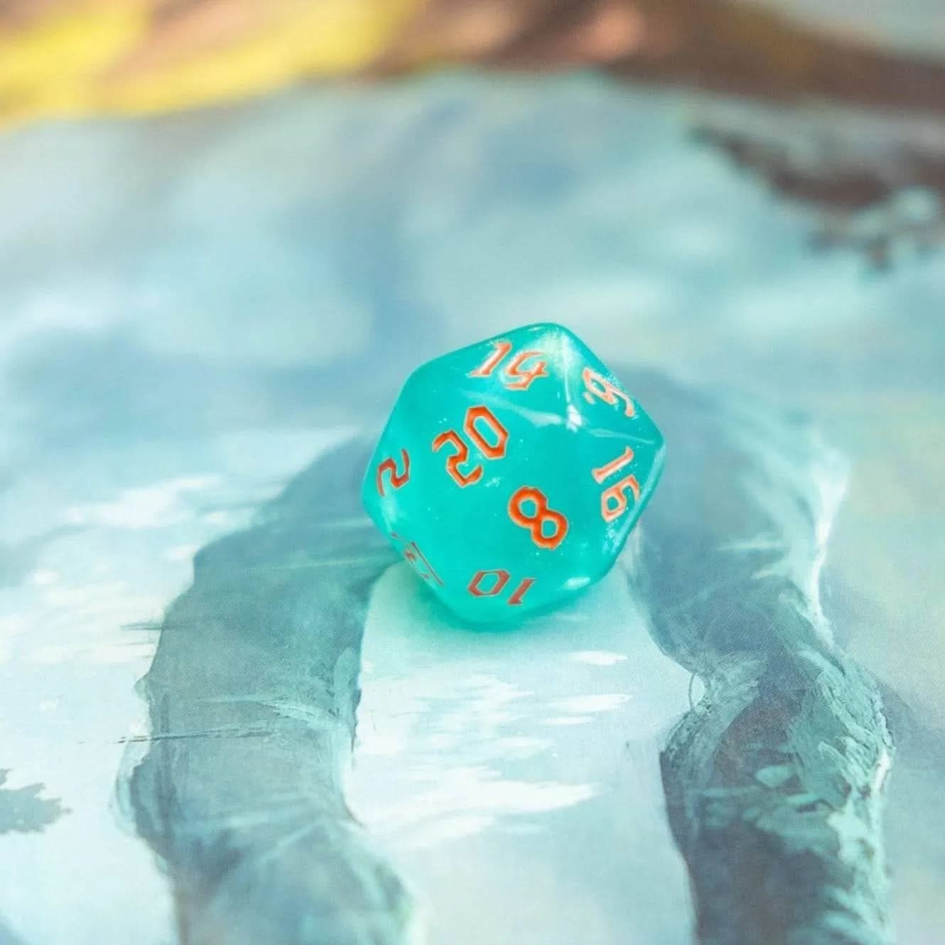 Emerald Fog Dice Set