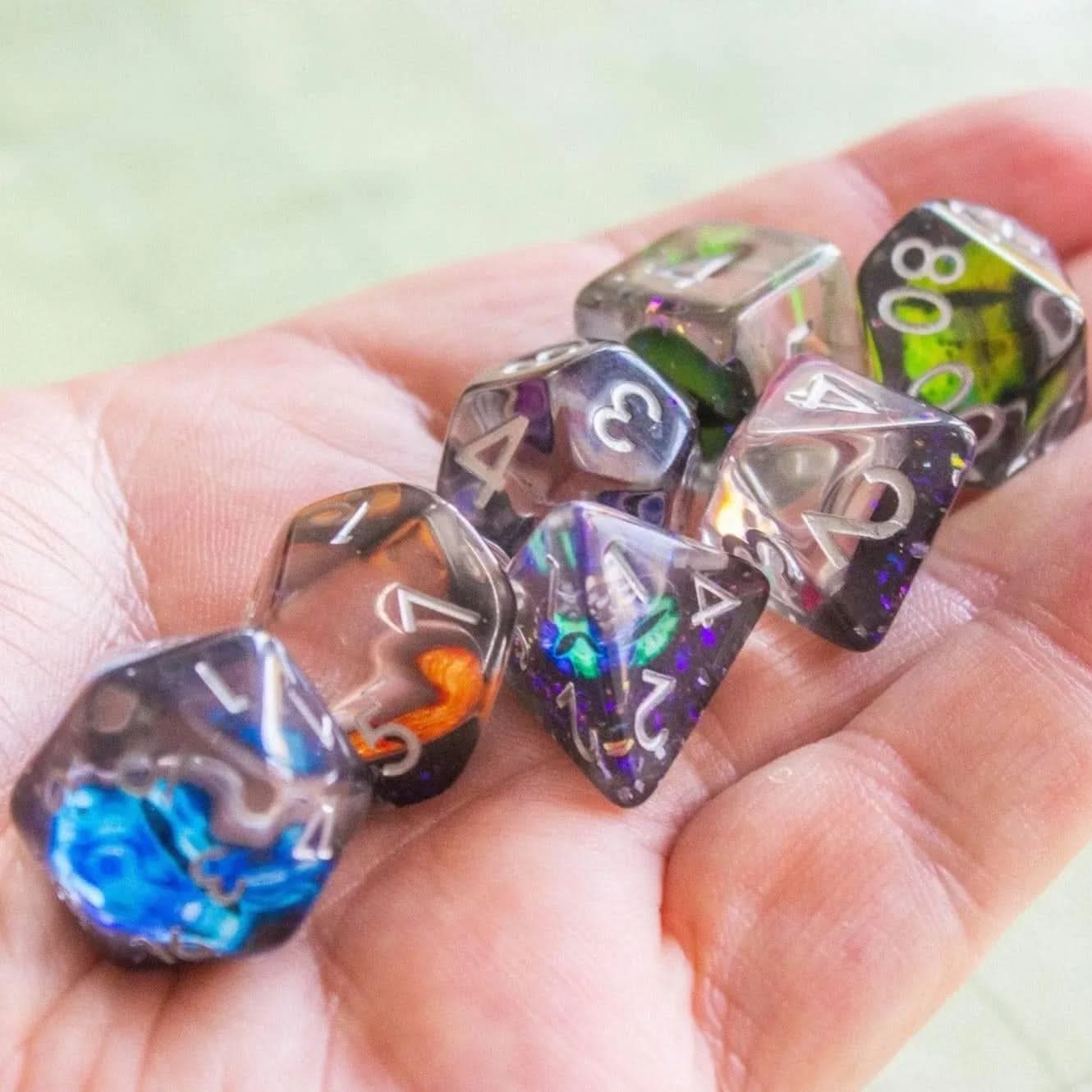 Eldritch Dragon Eye Dice Set