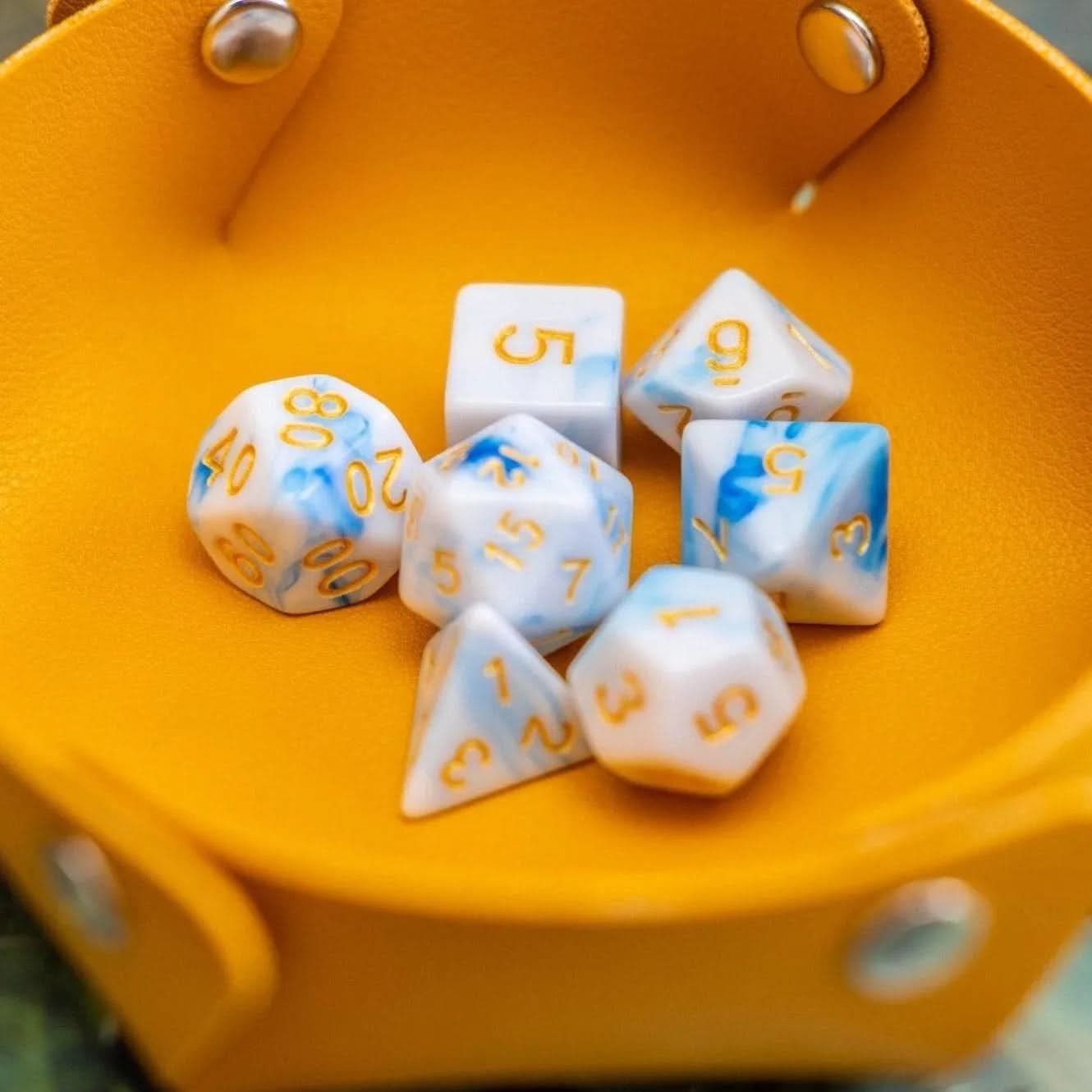 Seafoam Two Tone Dice Set