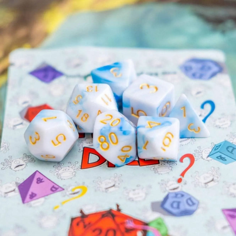 Seafoam Two Tone Dice Set