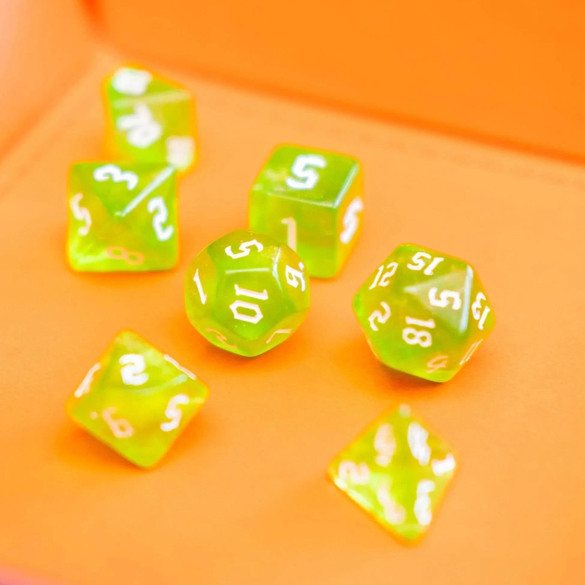Fern Fog Green Dice Set