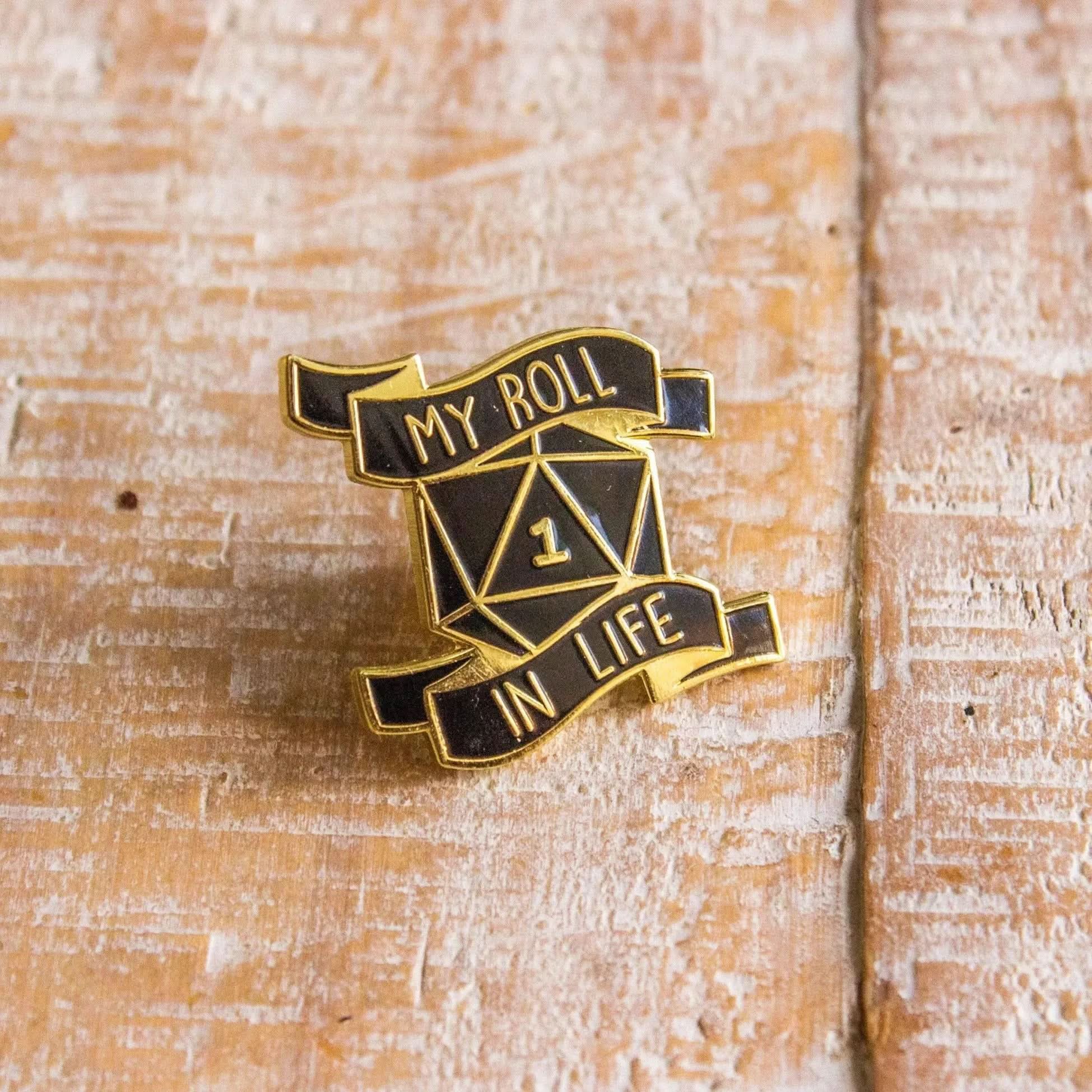 My Roll In Life Pin - Mystery Dice Goblin