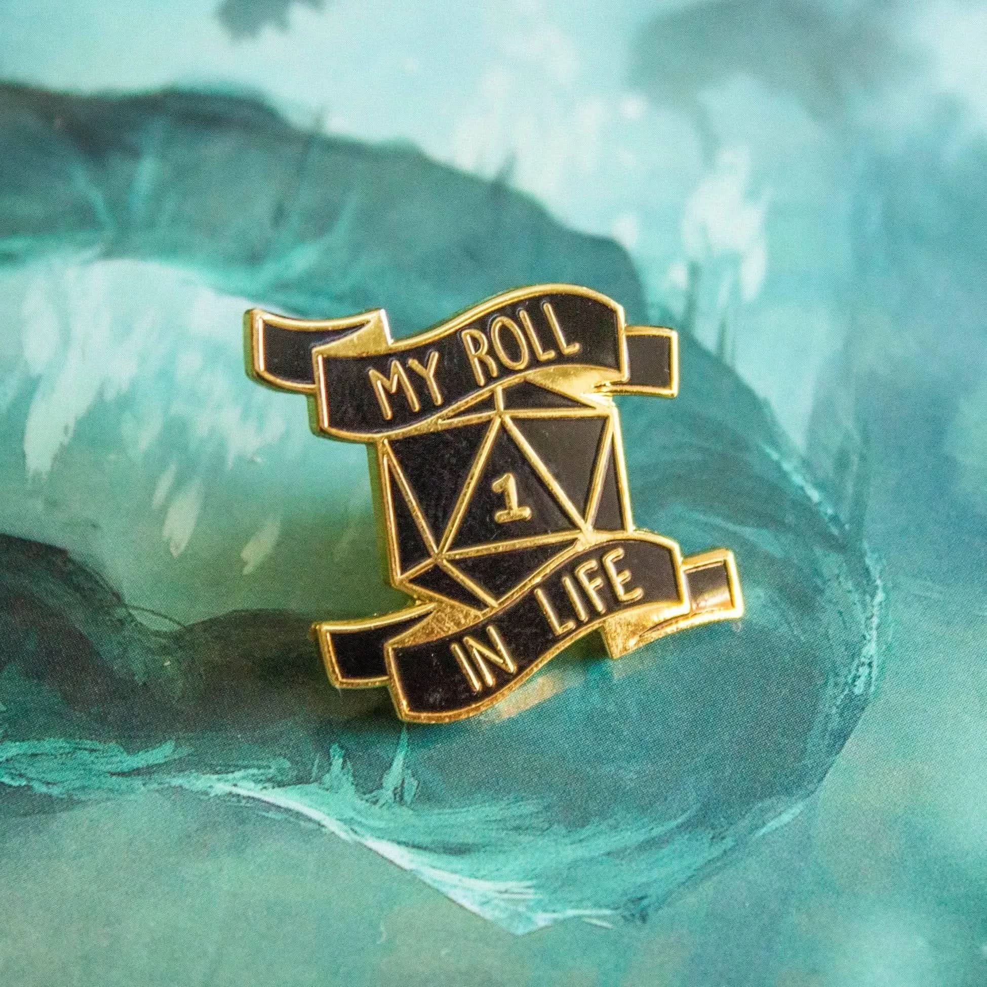 My Roll In Life Pin - Mystery Dice Goblin