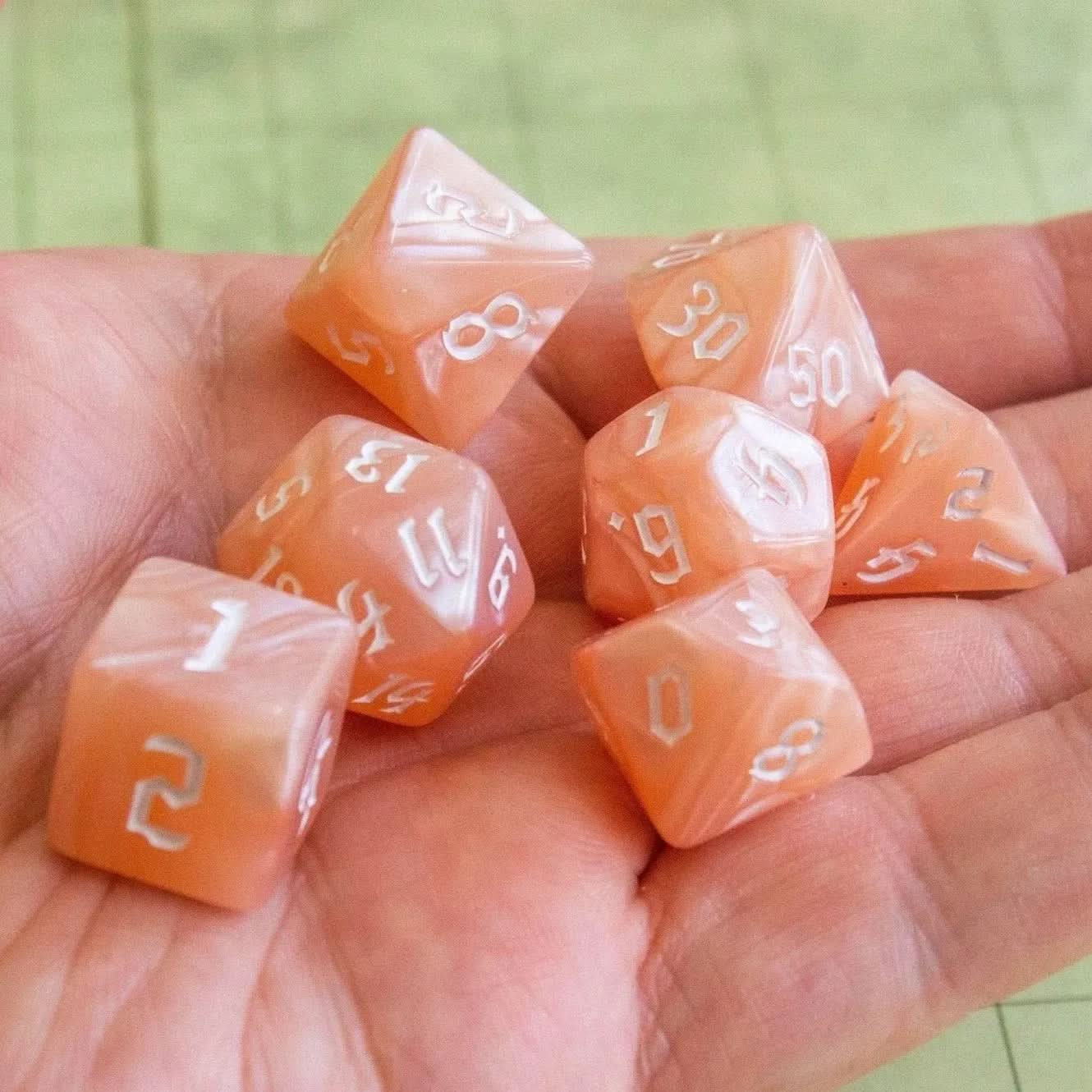 Pink Fairy TTRPG Dice Set - Mystery Dice Goblin