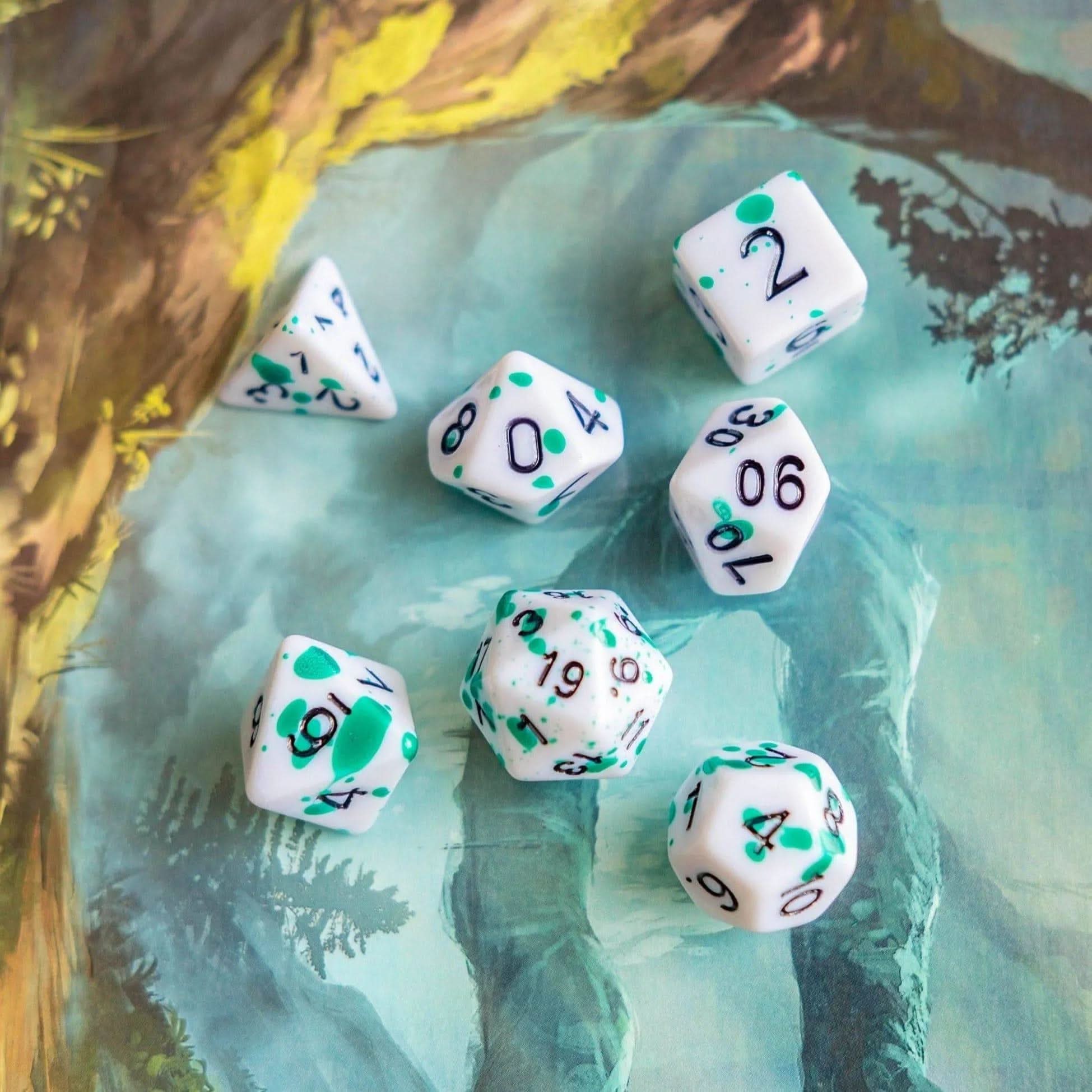 Plague Green Dice - Mystery Dice Goblin