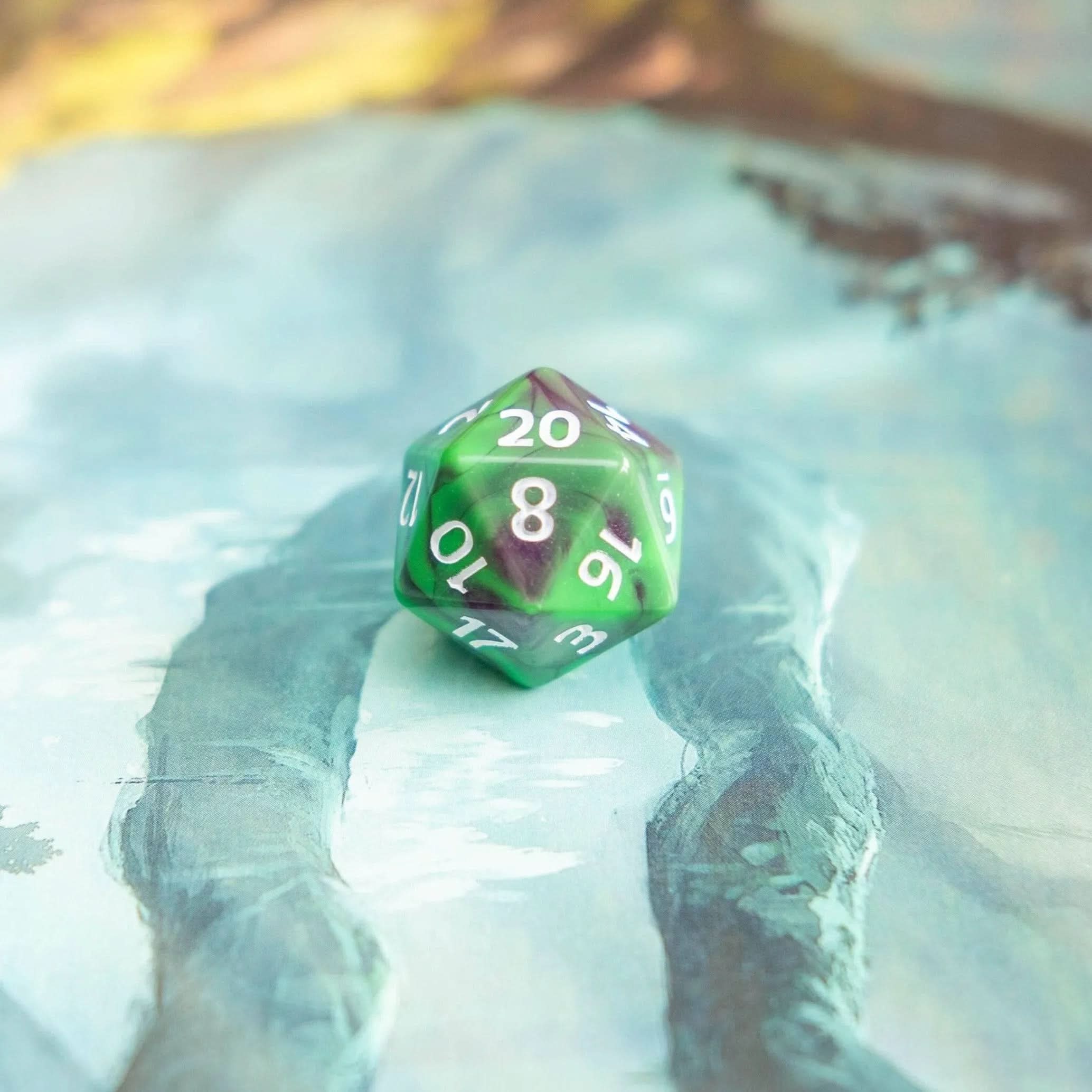 Poison Apple Green Dice - Mystery Dice Goblin
