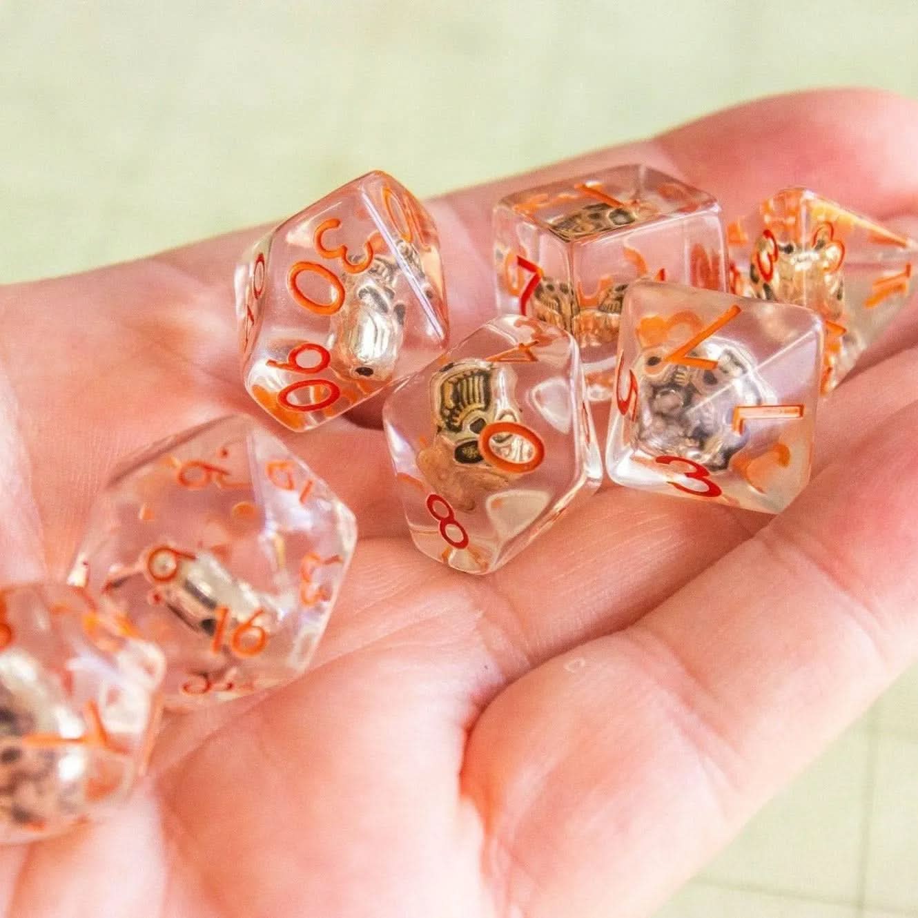 Skull Crusher TTRPG Dice Set - Mystery Dice Goblin