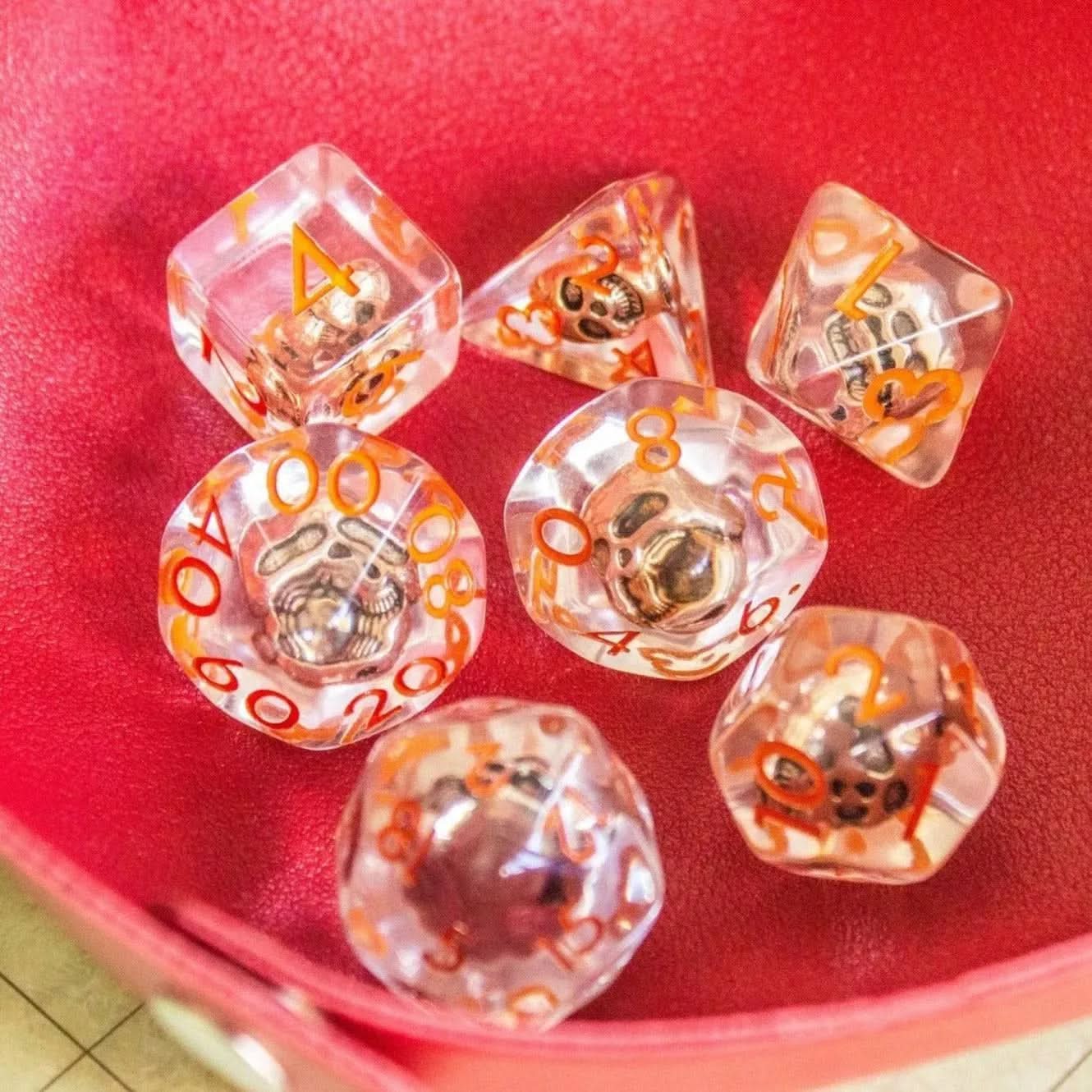 Skull Crusher TTRPG Dice Set - Mystery Dice Goblin