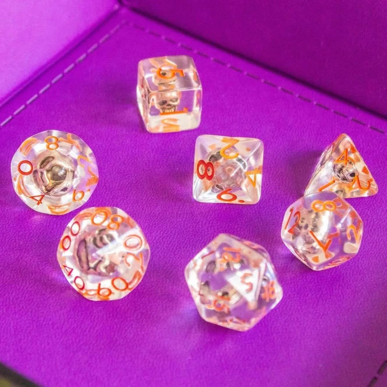 Skull Crusher TTRPG Dice Set - Mystery Dice Goblin