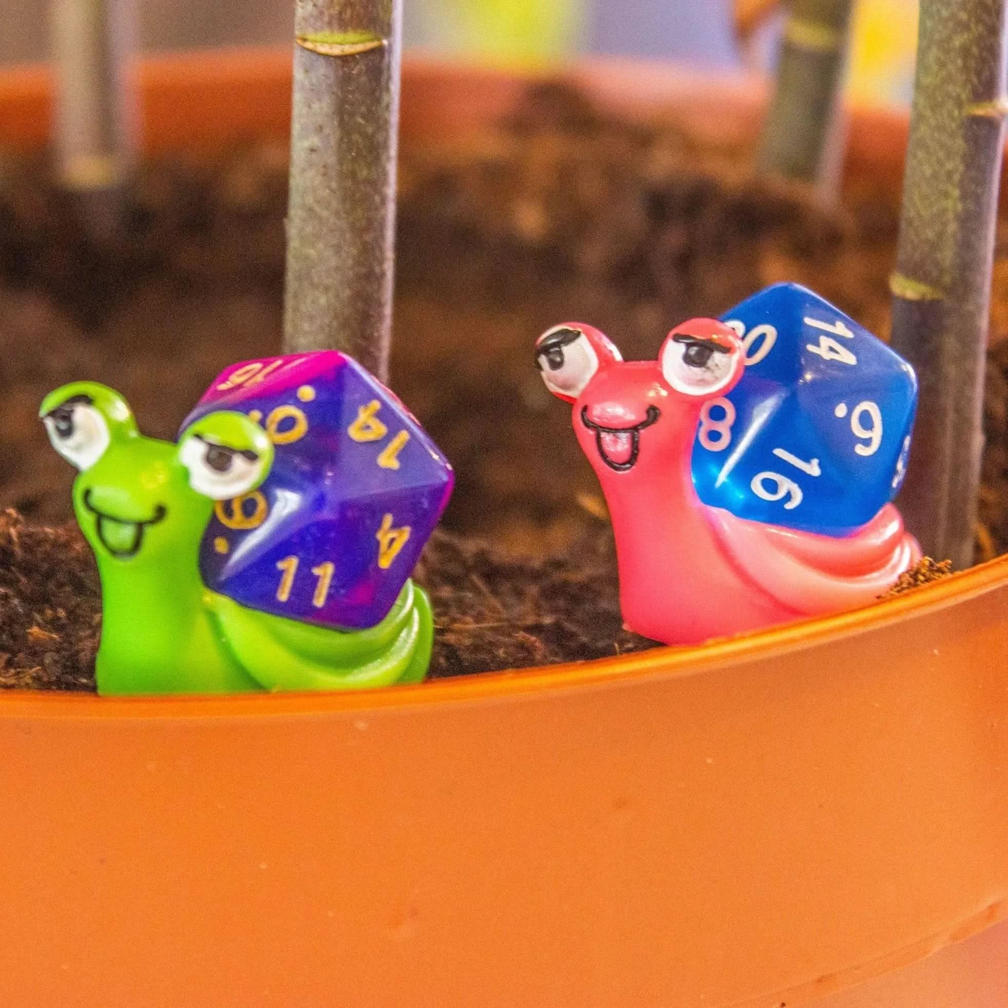 Snail Dice Holder