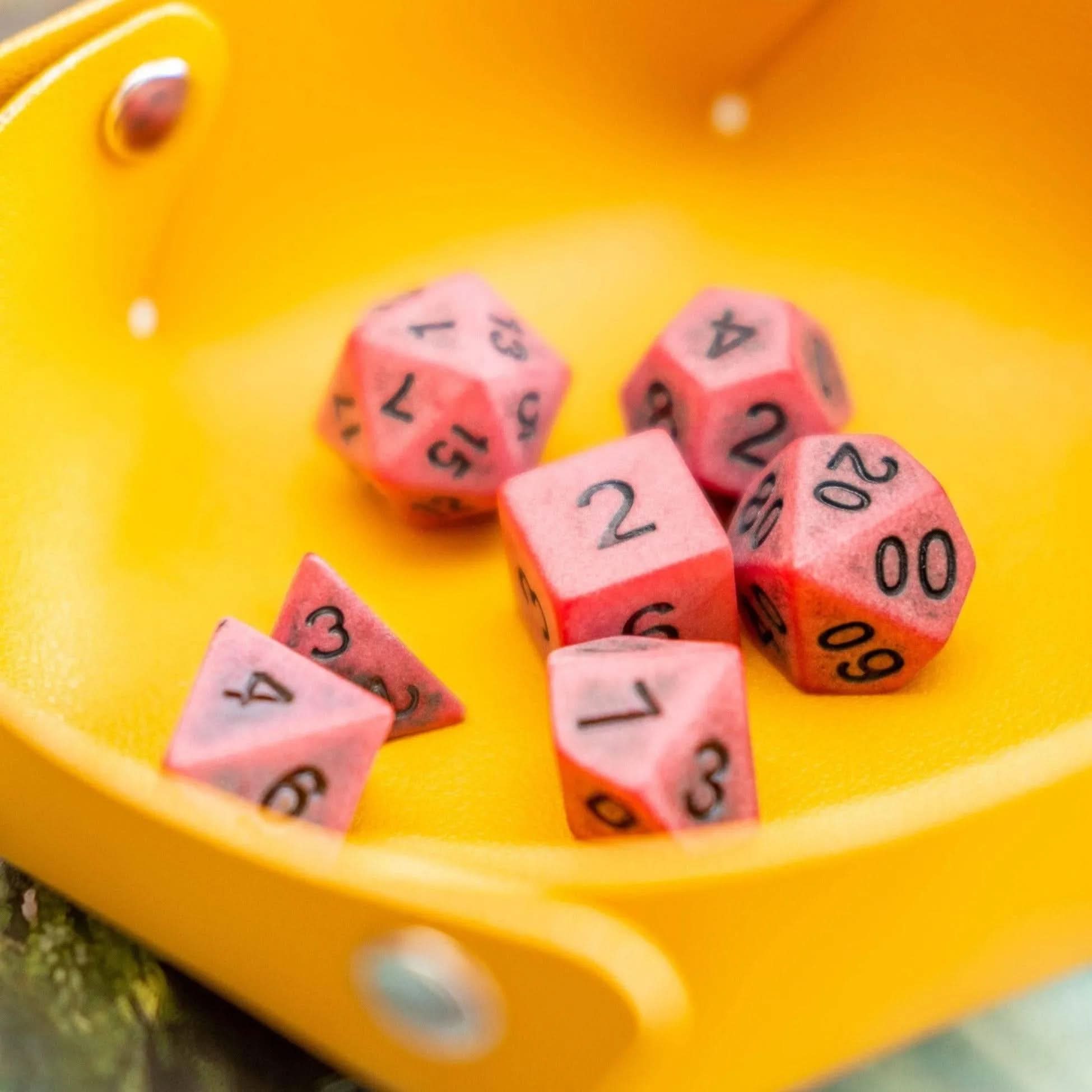 Vampire Pastel Red Dice