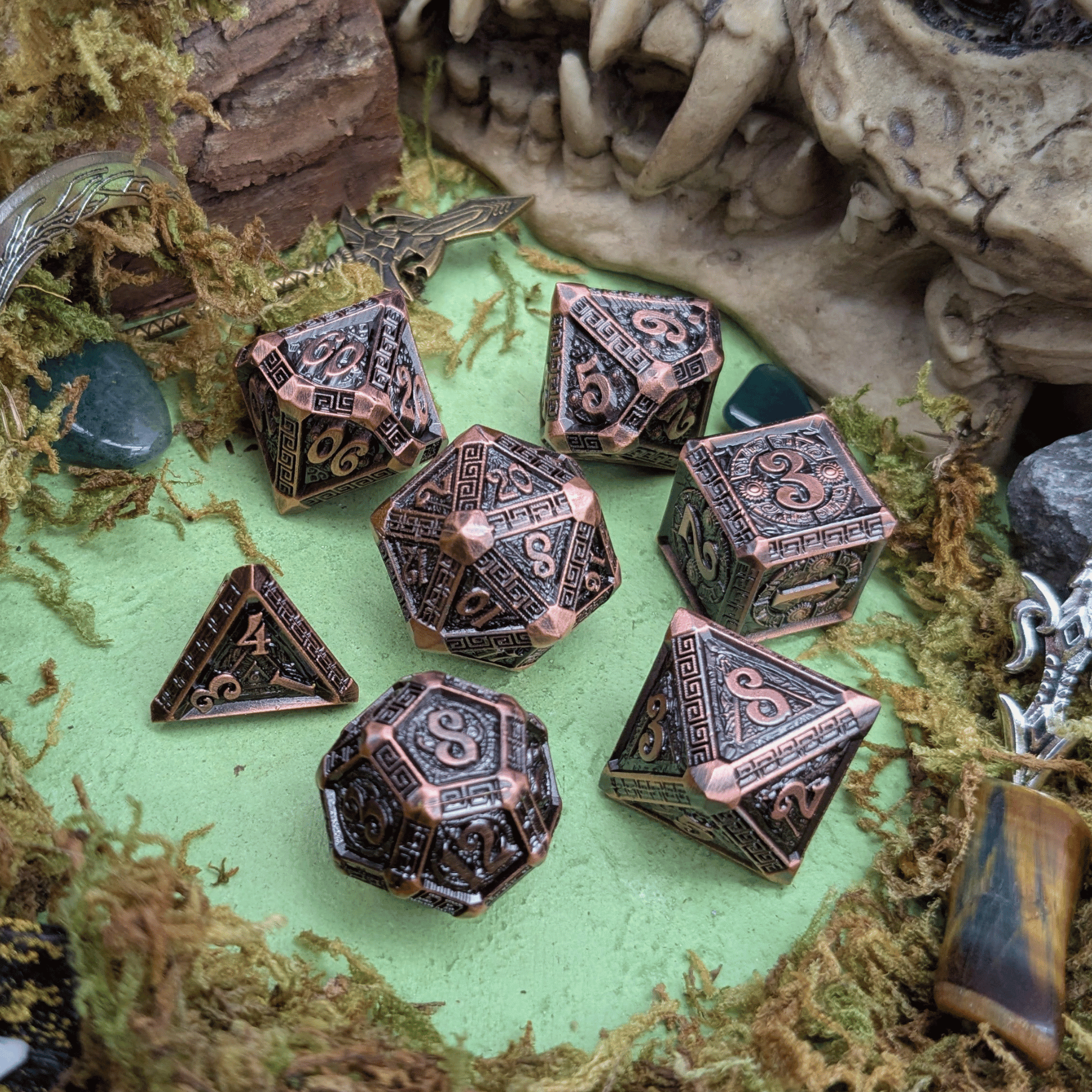 Roman Empire | Metal Mythos Dice Set