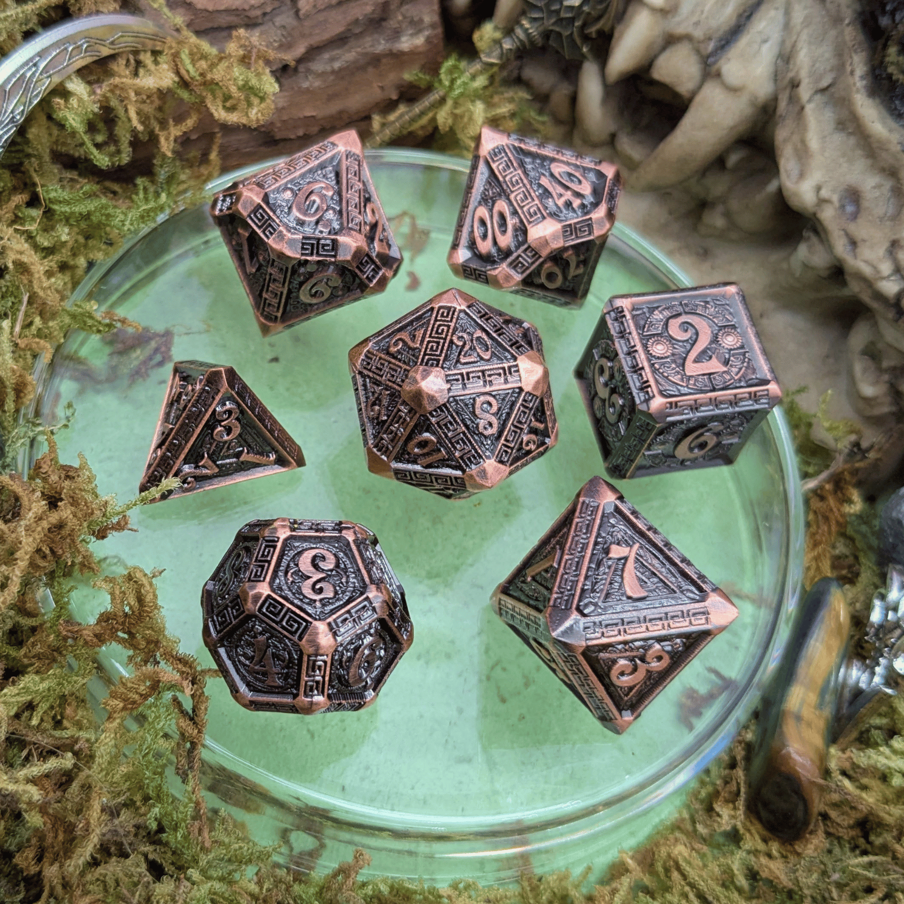 Roman Empire | Metal Mythos Dice Set