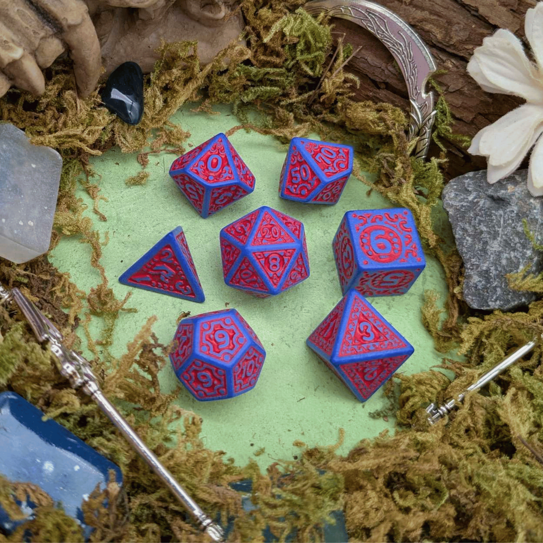 Ornate Hero Dice Set