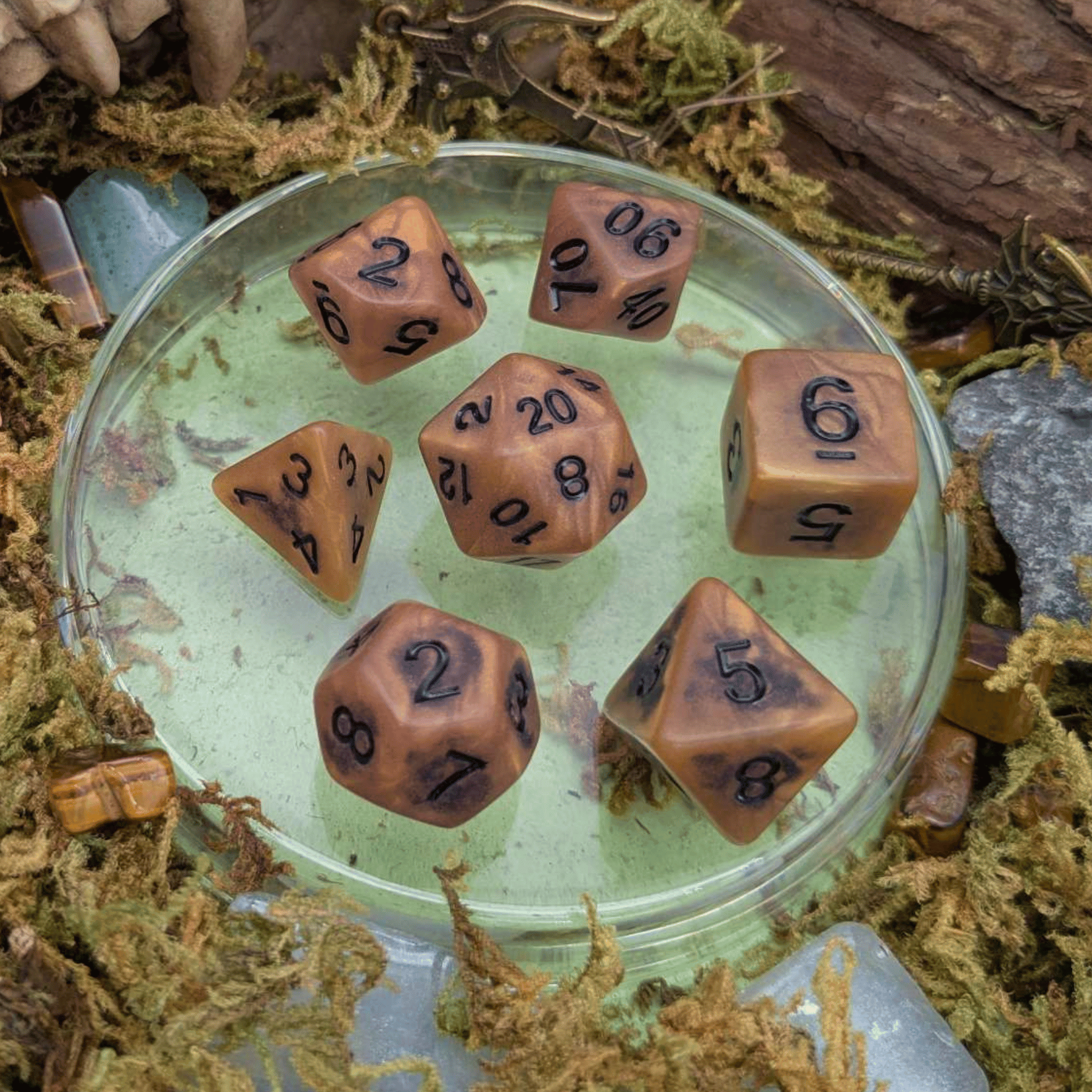 Ancient Pastel Dice Set