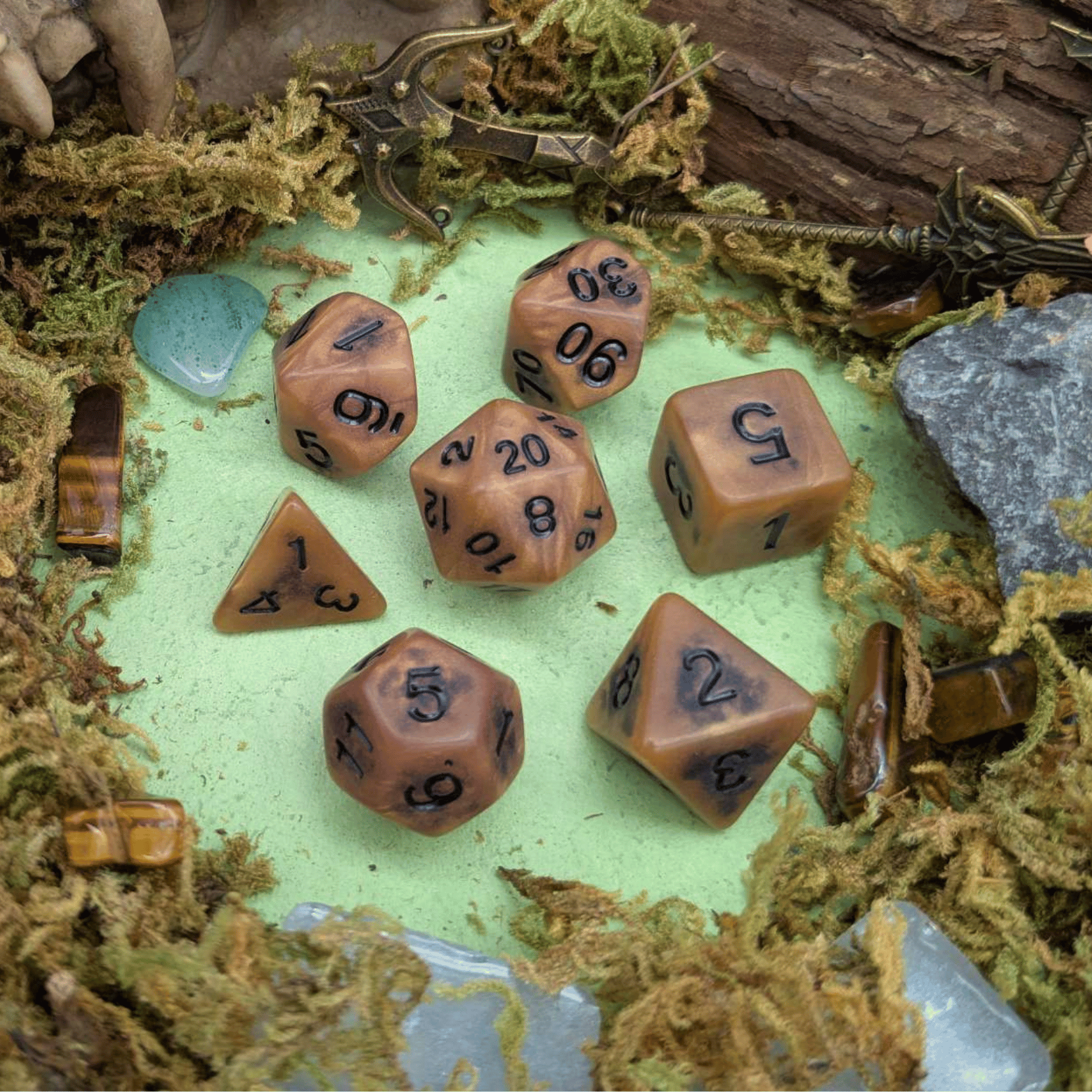 Ancient Pastel Dice Set