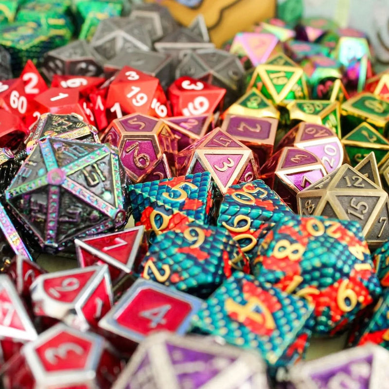Mystery Metal Dice