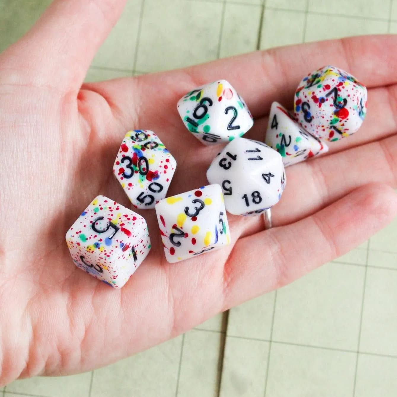 , Mystery Box TTRPG Dice over 100 styles available, TTRPG Pins Polyhedral Dice never the same sets | TTRPG Dice