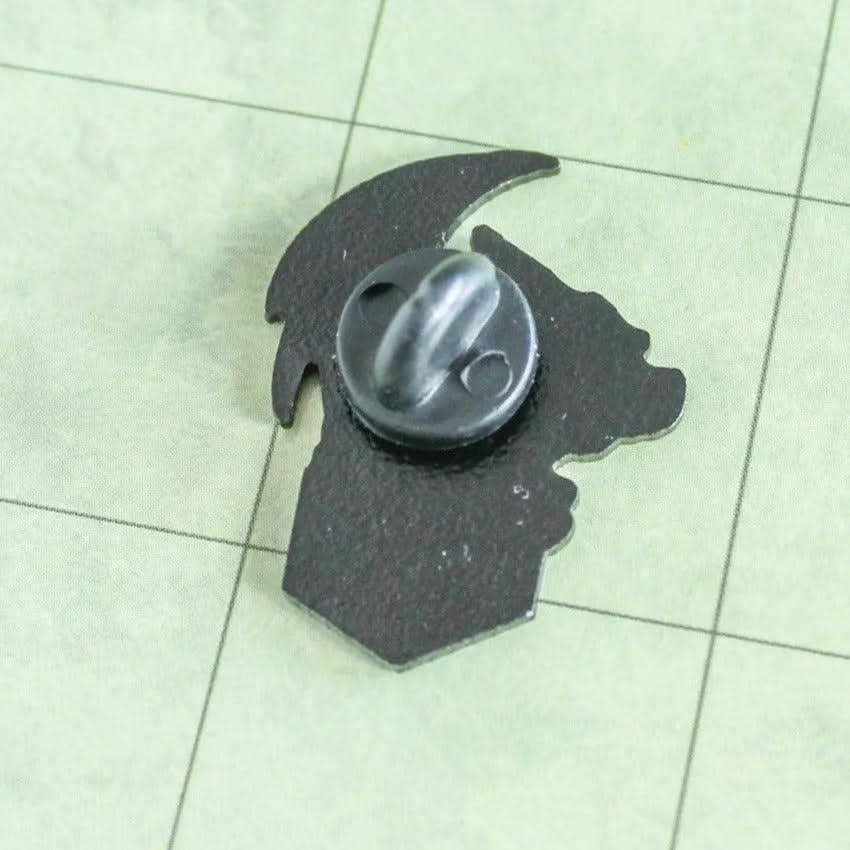 TTRPG Gift D20 Dragon Badge Enamel Pin Broach