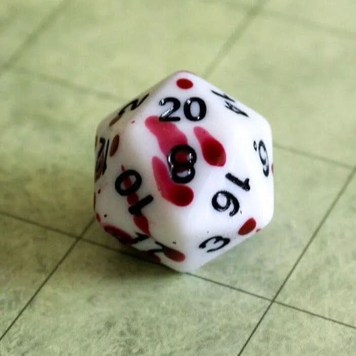 Murder Hobo Red Dice - MysteryDiceGoblins