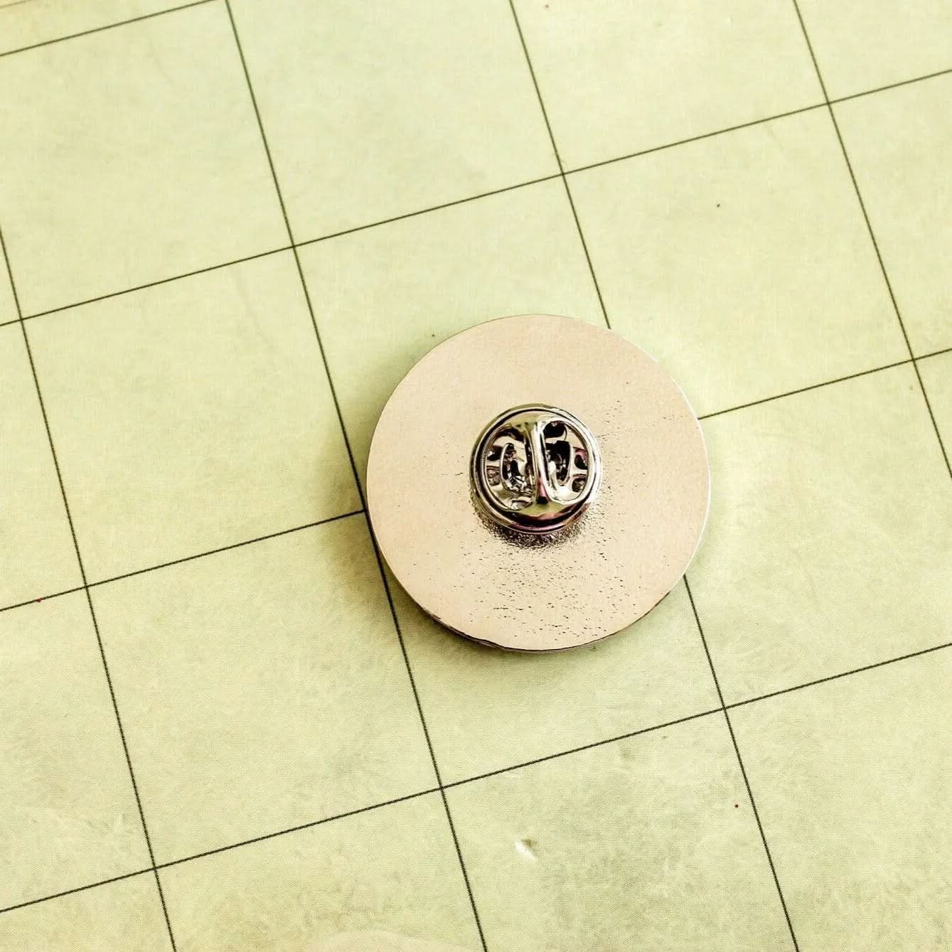 TTRPG Gift Chaotic Neutral Cloud Badge Enamel Pin Broach