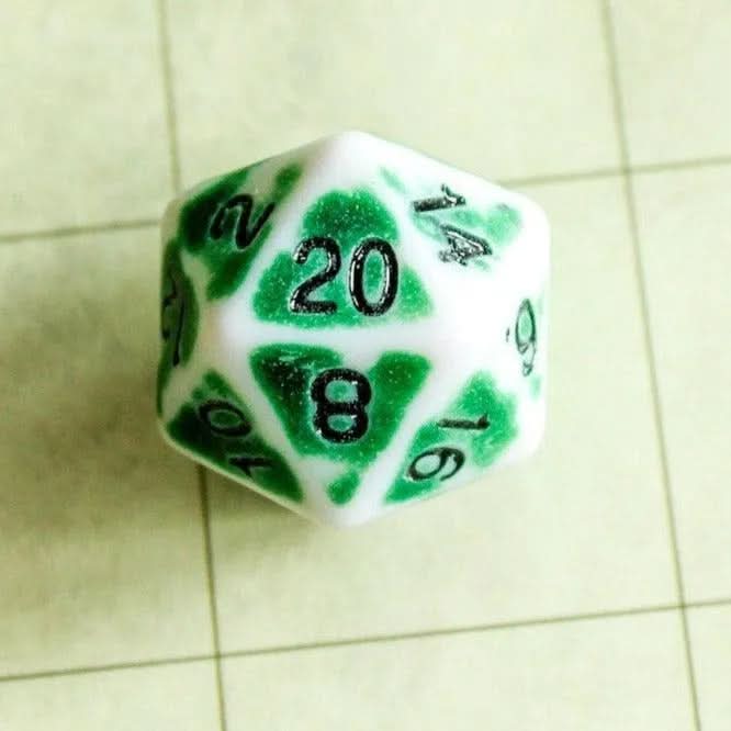 Archaic Light Green Dice Set