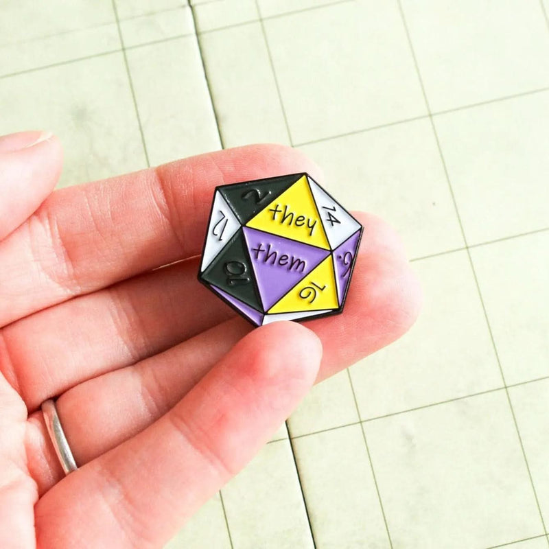 They/Them Pronoun Pin